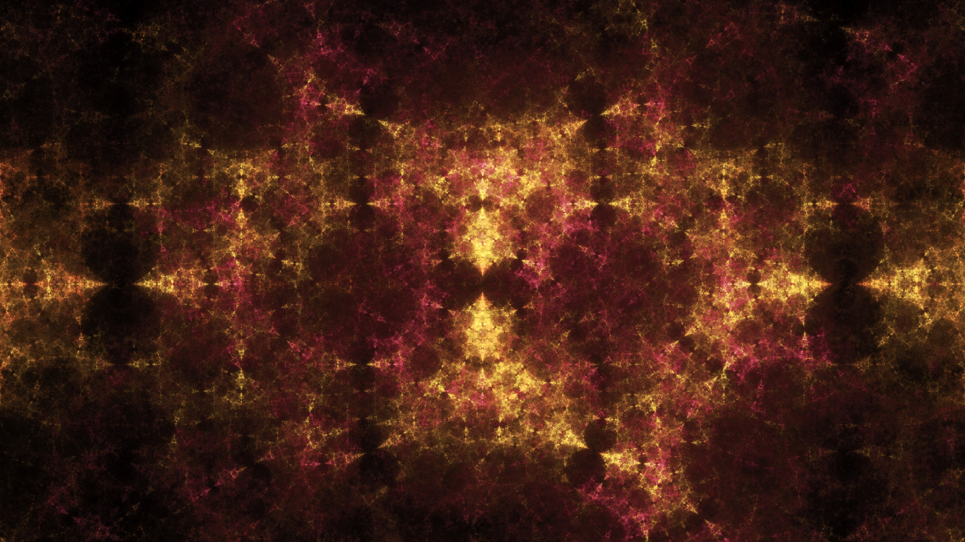 Обои фрактал, фрактальное искусство, пурпур, красный цвет, Фиолетовый в разрешении 1920x1080