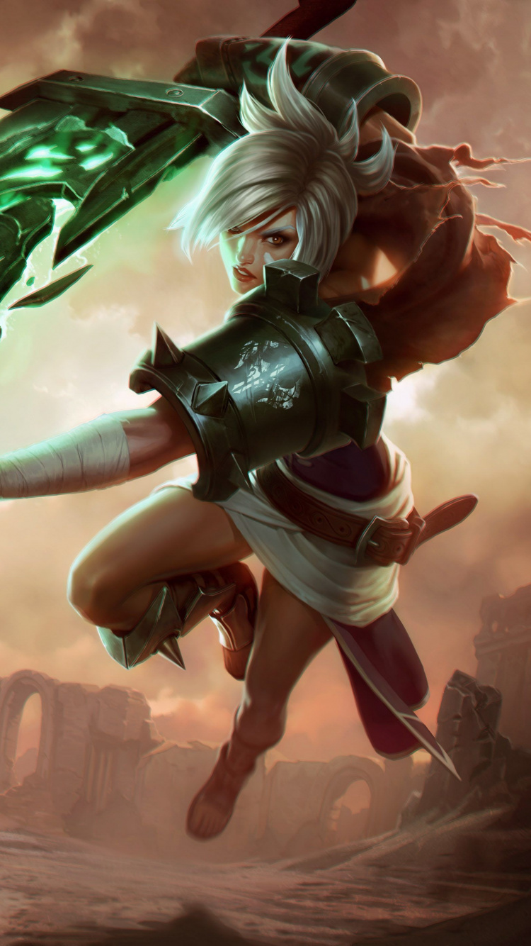 Обои Лига легенд, riot games, Уровня список, иллюстрация, приключенческая игра в разрешении 750x1334