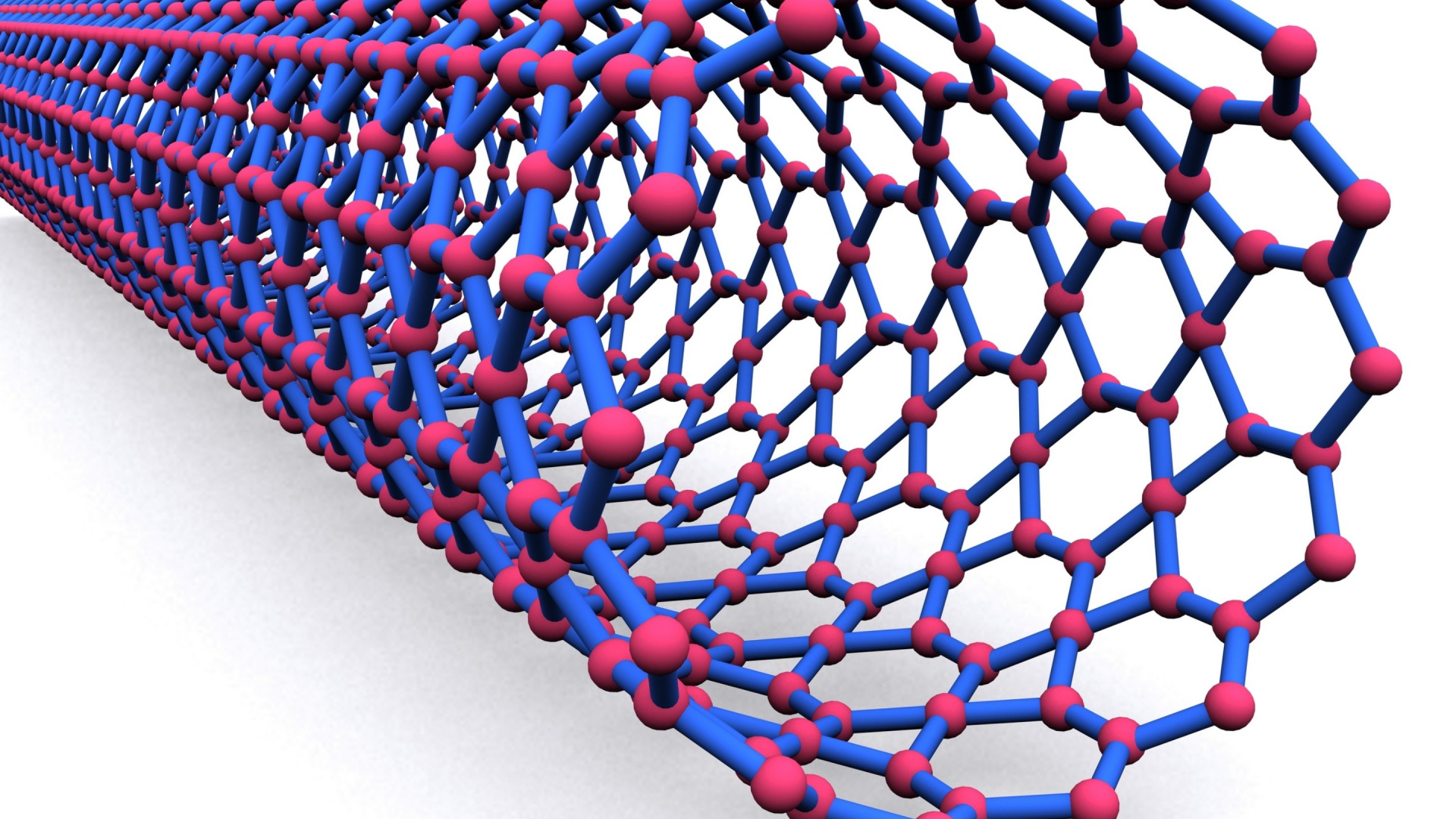 Обои наноматериалы, наноматериал, нанотехнология, материальная наука, углеродная нанотрубка в разрешении 1920x1080