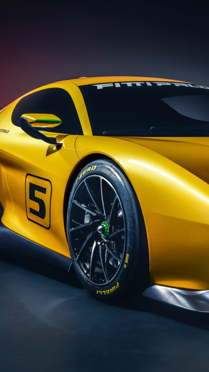 Обои Fittipaldi EF7 Vision Gran Turismo, пининфарина, легковые автомобили, fittipaldi ef7, bugatti vision gran turismo в разрешении 720x1280