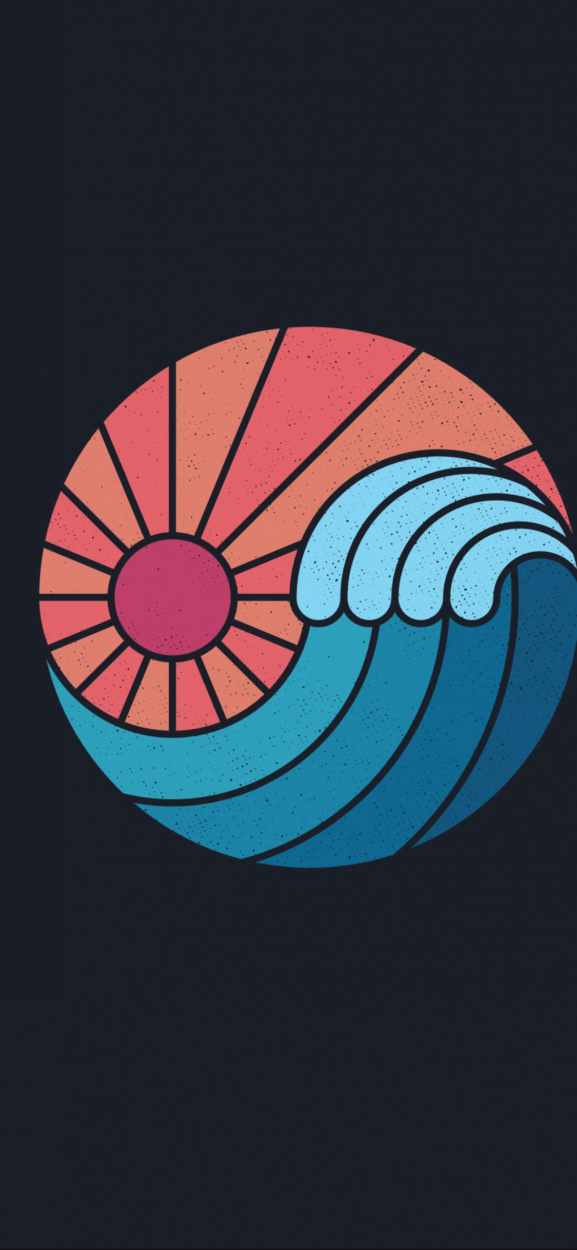 Обои арт, графический дизайн, живопись, дизайн, иллюстрация в разрешении 1125x2436