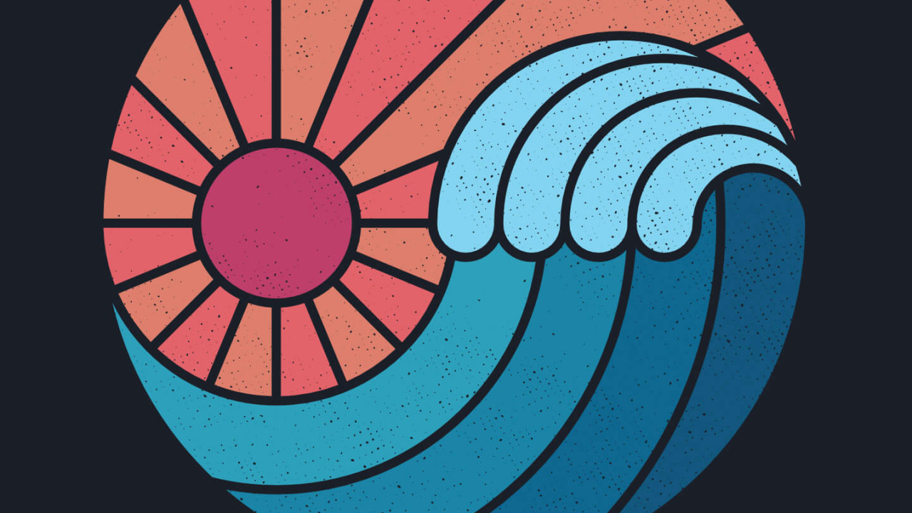 Обои арт, графический дизайн, живопись, дизайн, иллюстрация в разрешении 1280x720