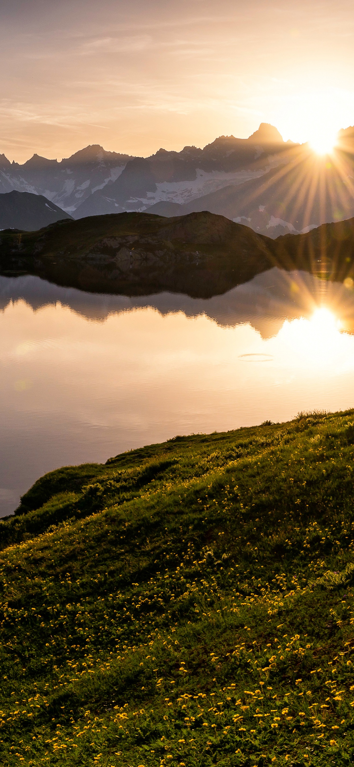 Обои оконные озера, пейзаж, ледник пайса, облако, вода в разрешении 1242x2688