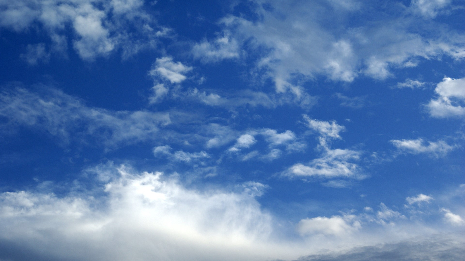 Обои облако, синий, дневное время, атмосфера, кучевое облако в разрешении 1920x1080