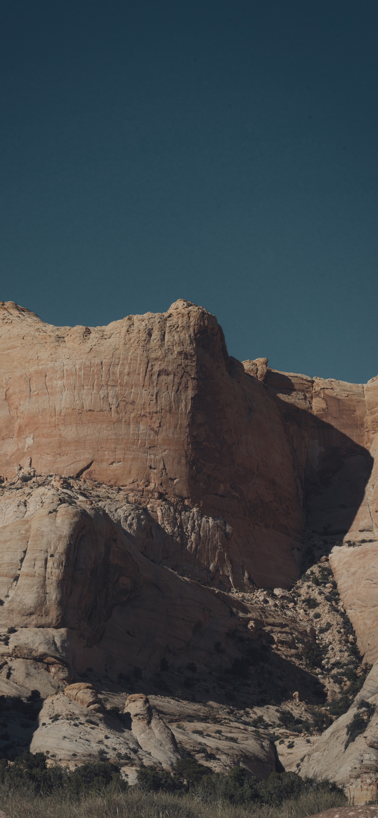 Обои бесплодные земли, Исротель Ям Суф, коричневый цвет, коренная порода, природный ландшафт в разрешении 1242x2688