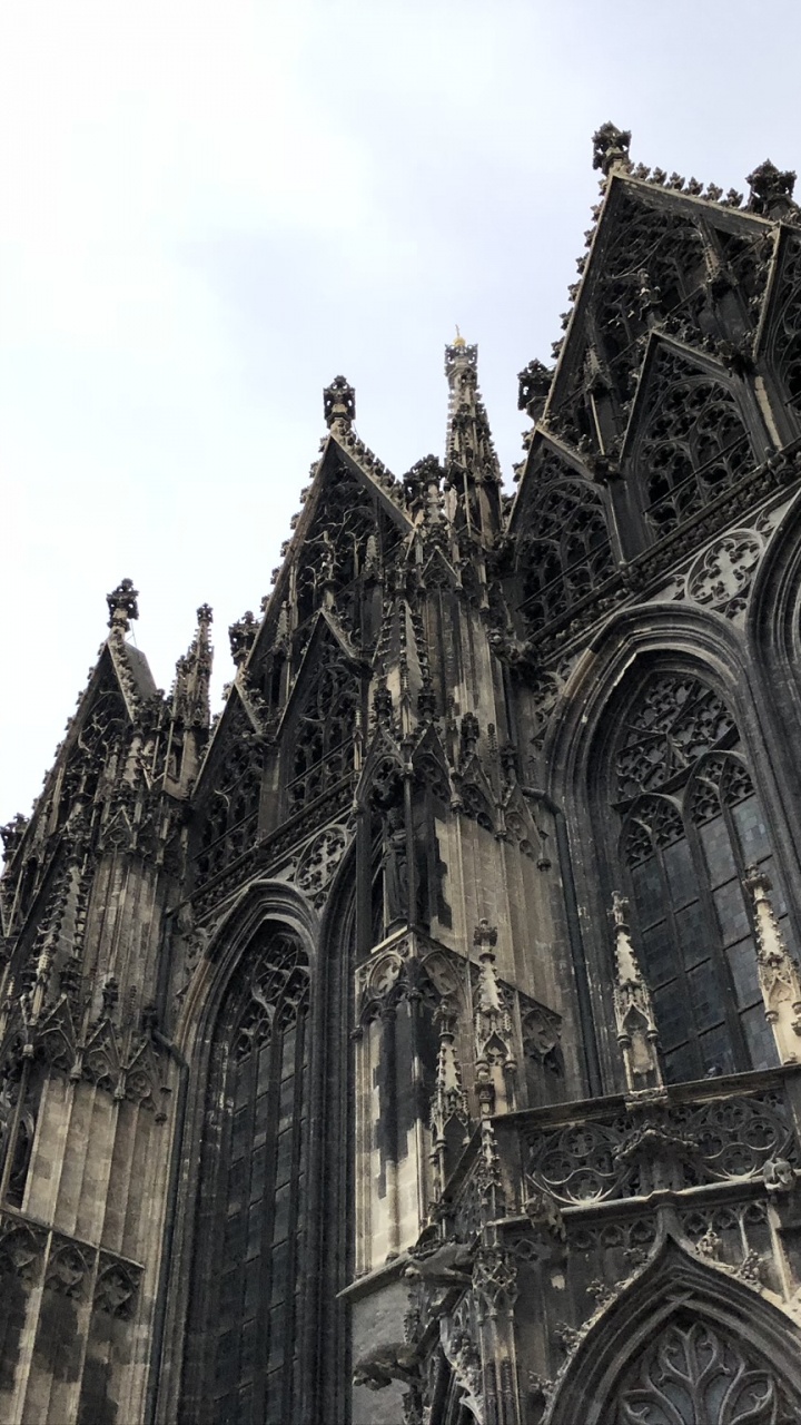 Обои Собор Святого Стефана, архитектура, фасад, готическая архитектура, средневековая архитектура в разрешении 720x1280