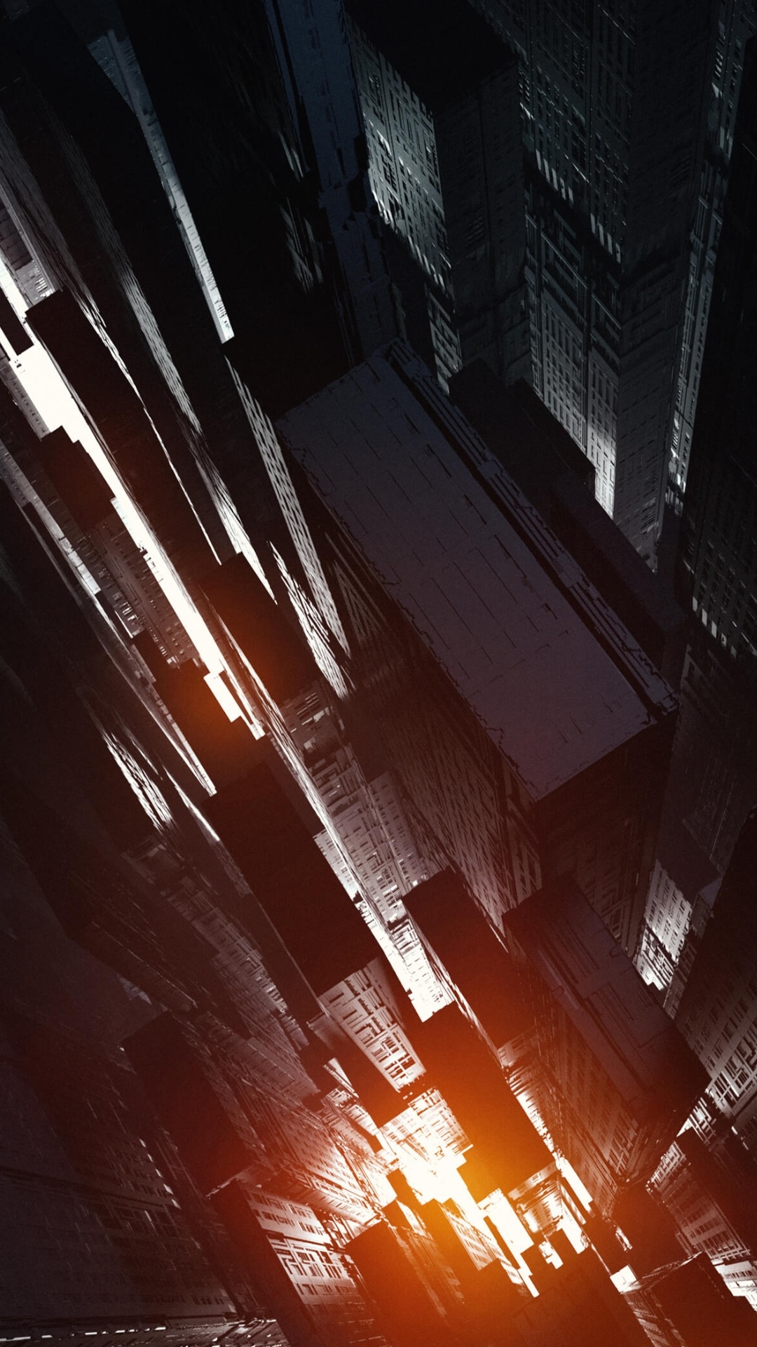 Обои свет, здание, автомобильное освещение, Янтарь, электричество в разрешении 1080x1920