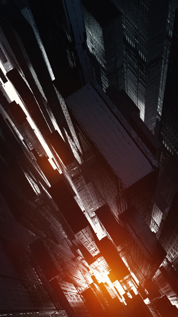 Обои свет, здание, автомобильное освещение, Янтарь, электричество в разрешении 720x1280