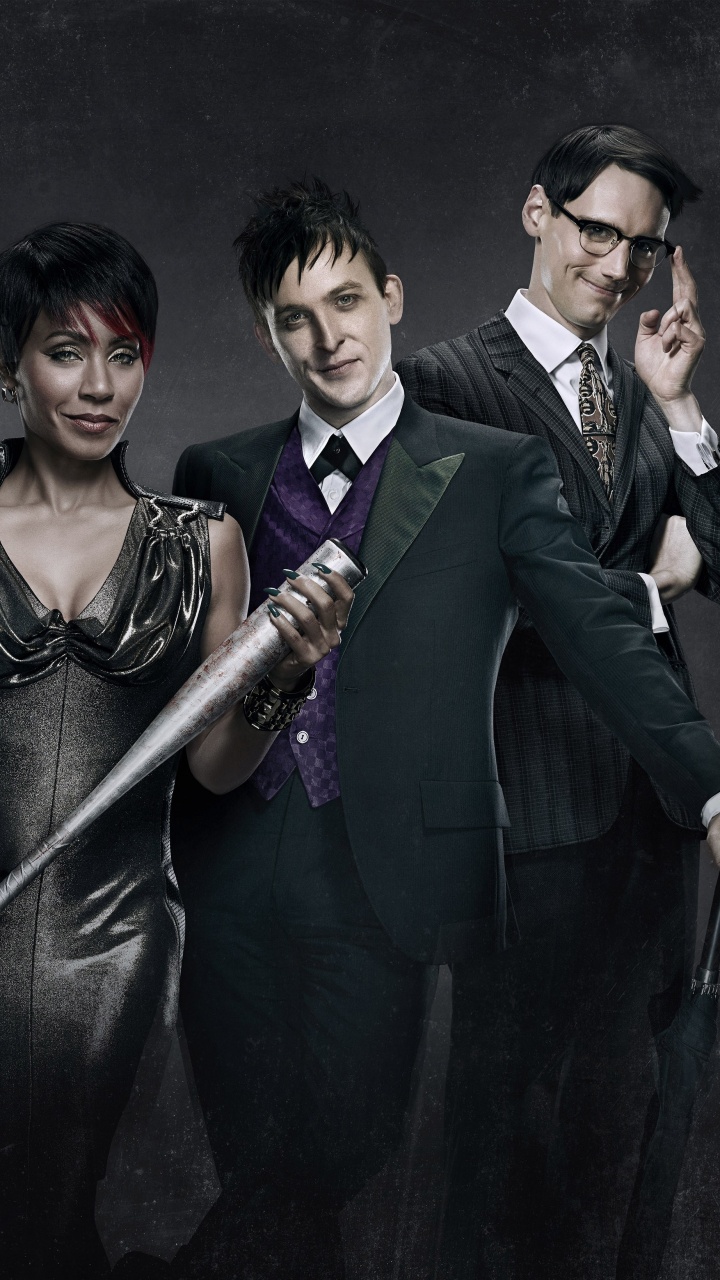 Обои Готэма, Бэтмен, Двуликий, кино, музыкальный ансамбль в разрешении 720x1280