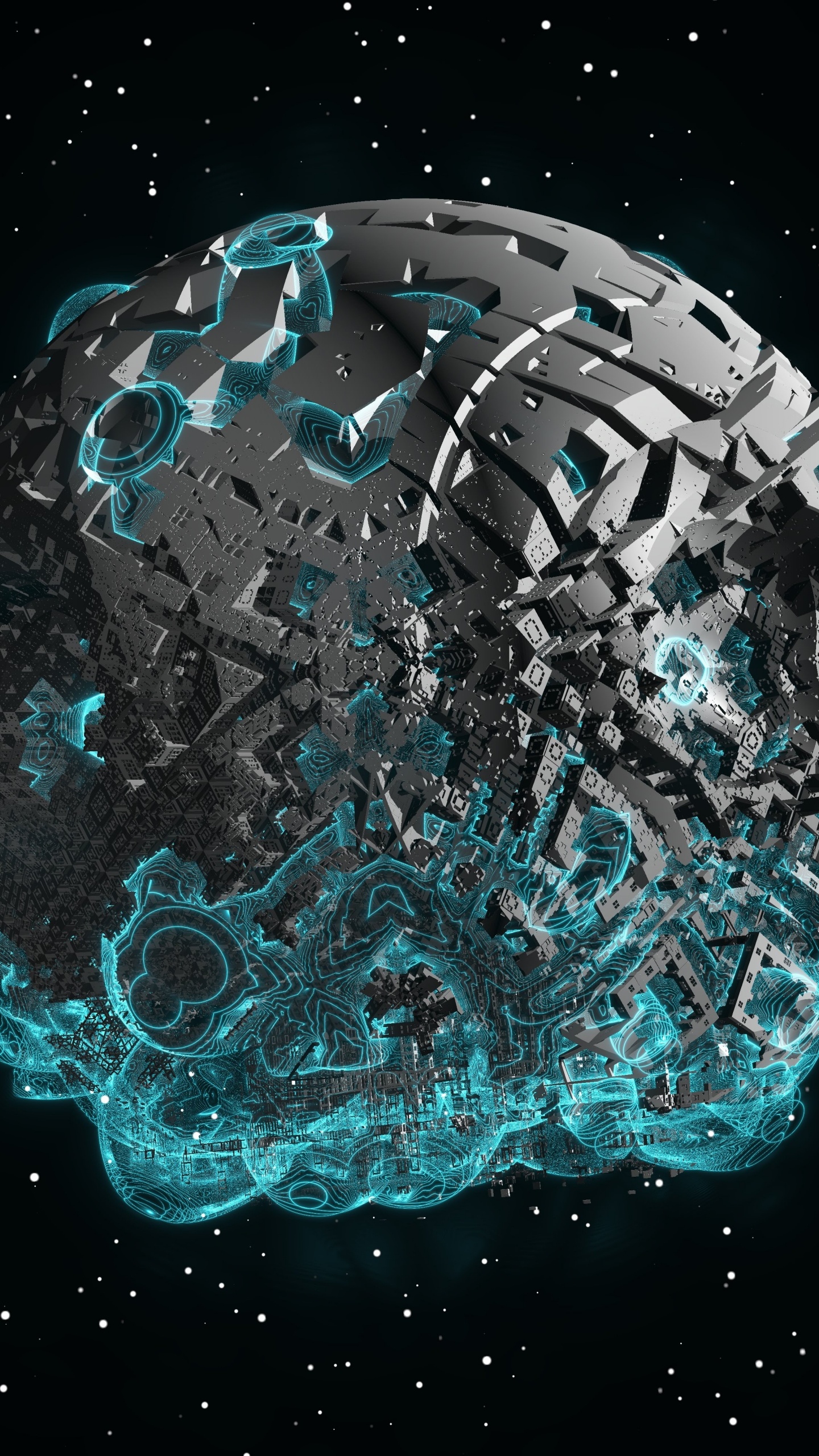 Обои спотифай, ykid, атмосфера, жидкий, вода в разрешении 1440x2560