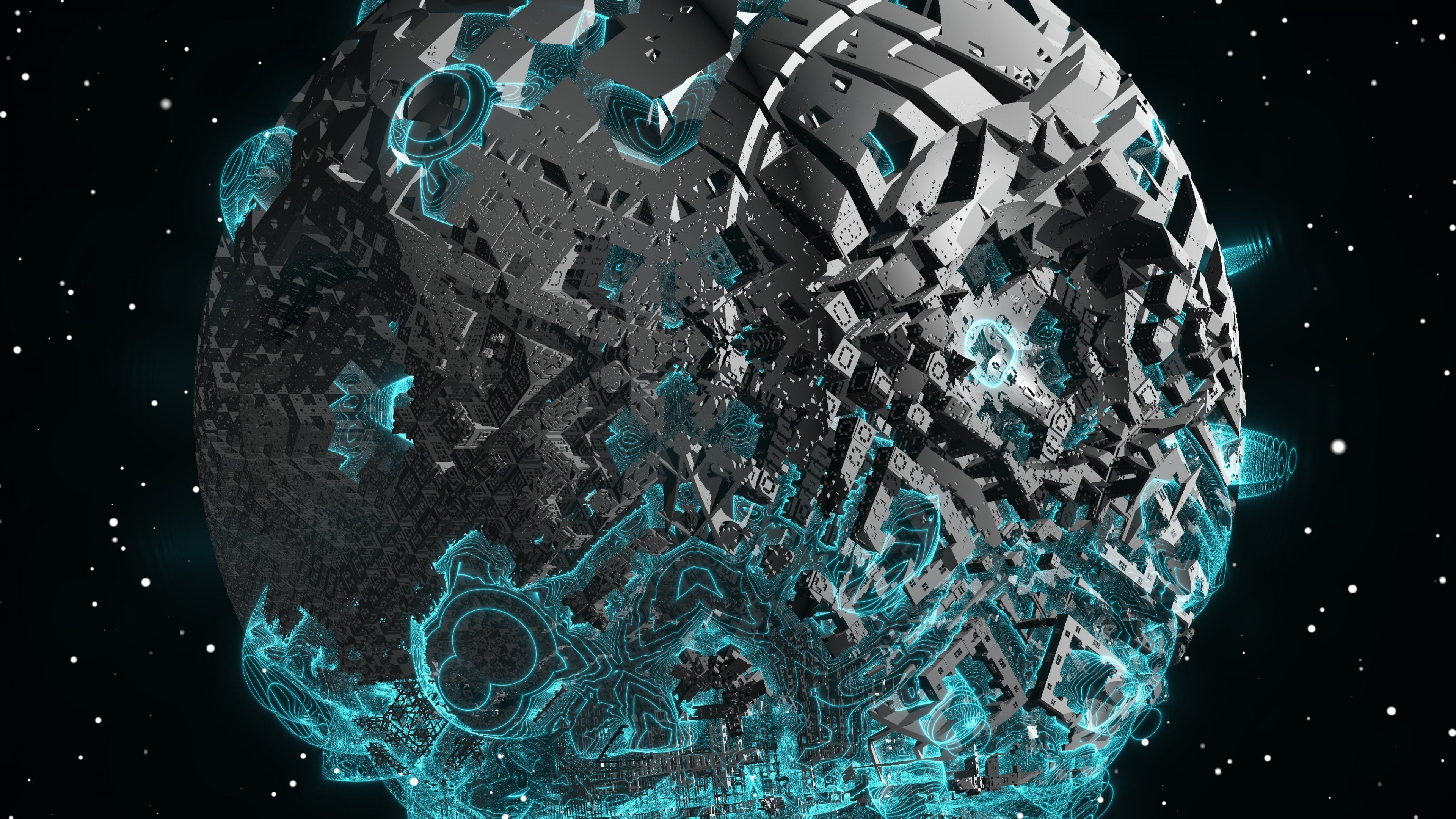 Обои спотифай, ykid, атмосфера, жидкий, вода в разрешении 3840x2160