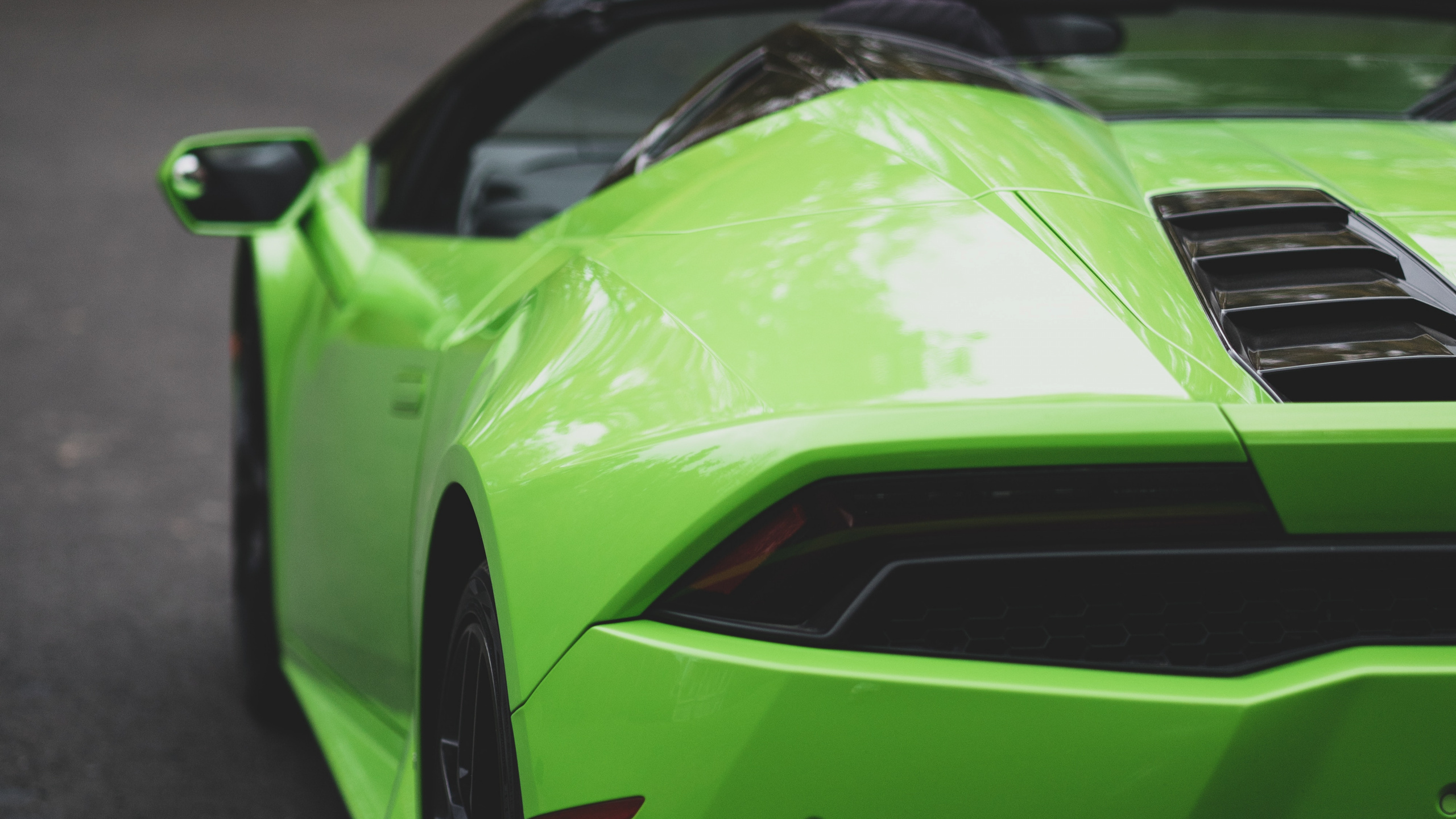 Обои Ламборгини авентадор, Ламборджини, капюшон, суперкар, Lamborghini Murcilago в разрешении 2560x1440