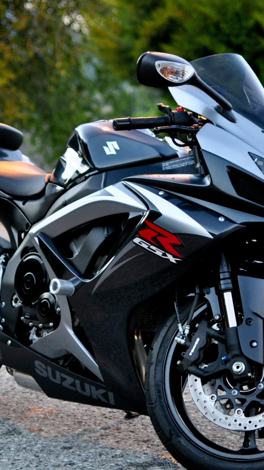 Обои мотоцикл, suzuki, Судзуки системы GSX-Р, Обтекатель мотоцикла, gsx r750 в разрешении 1080x1920