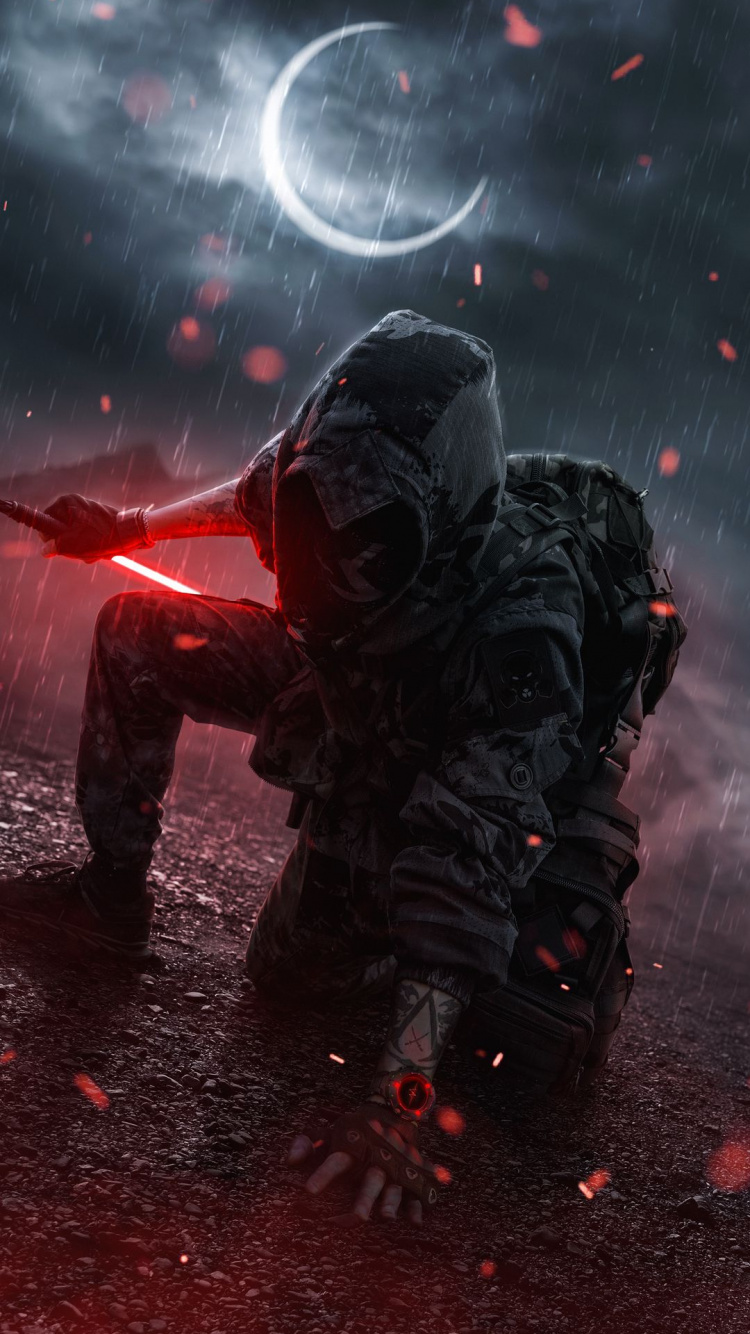 Обои атмосфера, Тикток, шутер, автомобильное освещение, астрономический объект в разрешении 750x1334