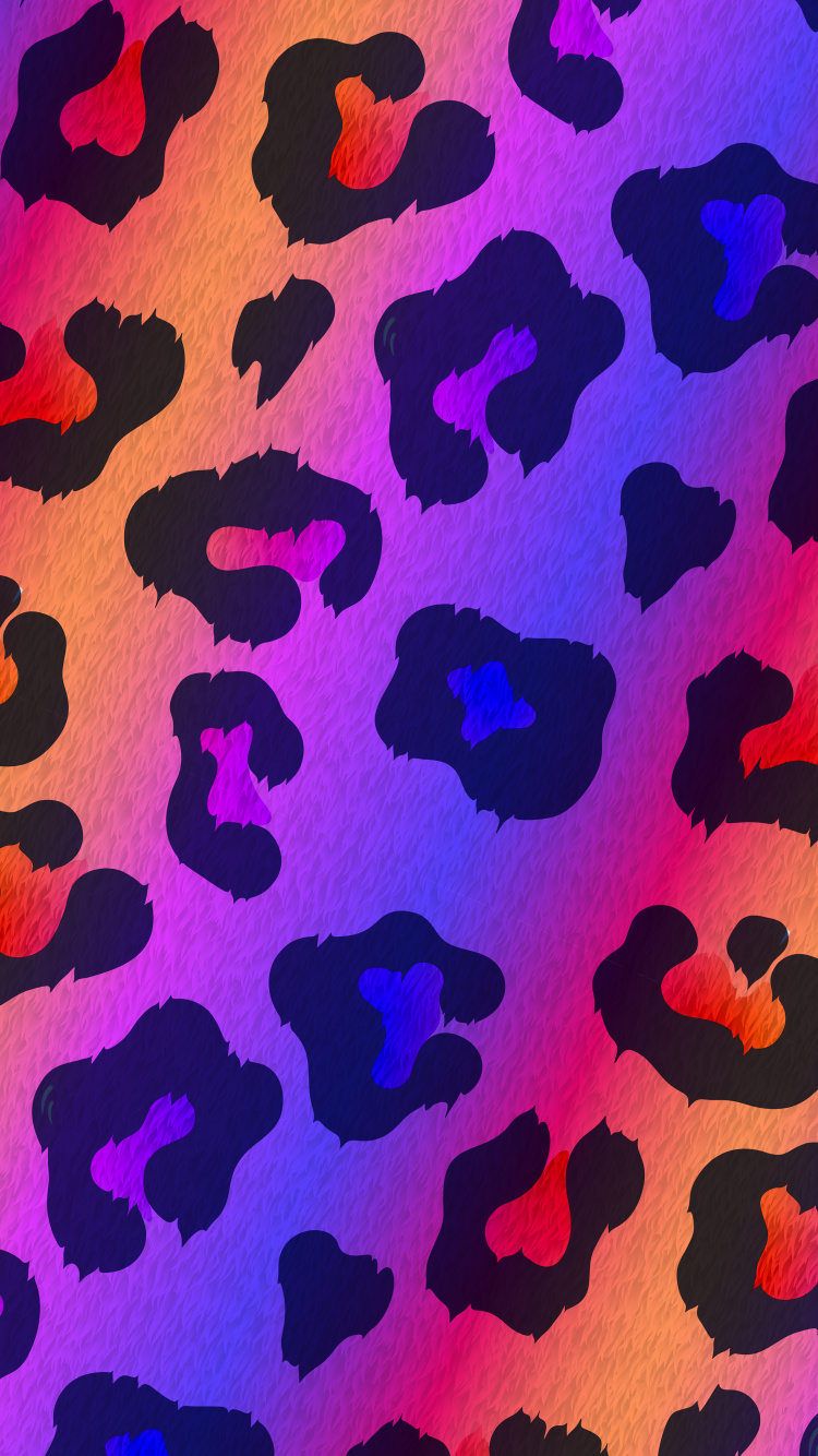 Обои узор, дизайн, красочность, пурпур, ткань в разрешении 750x1334