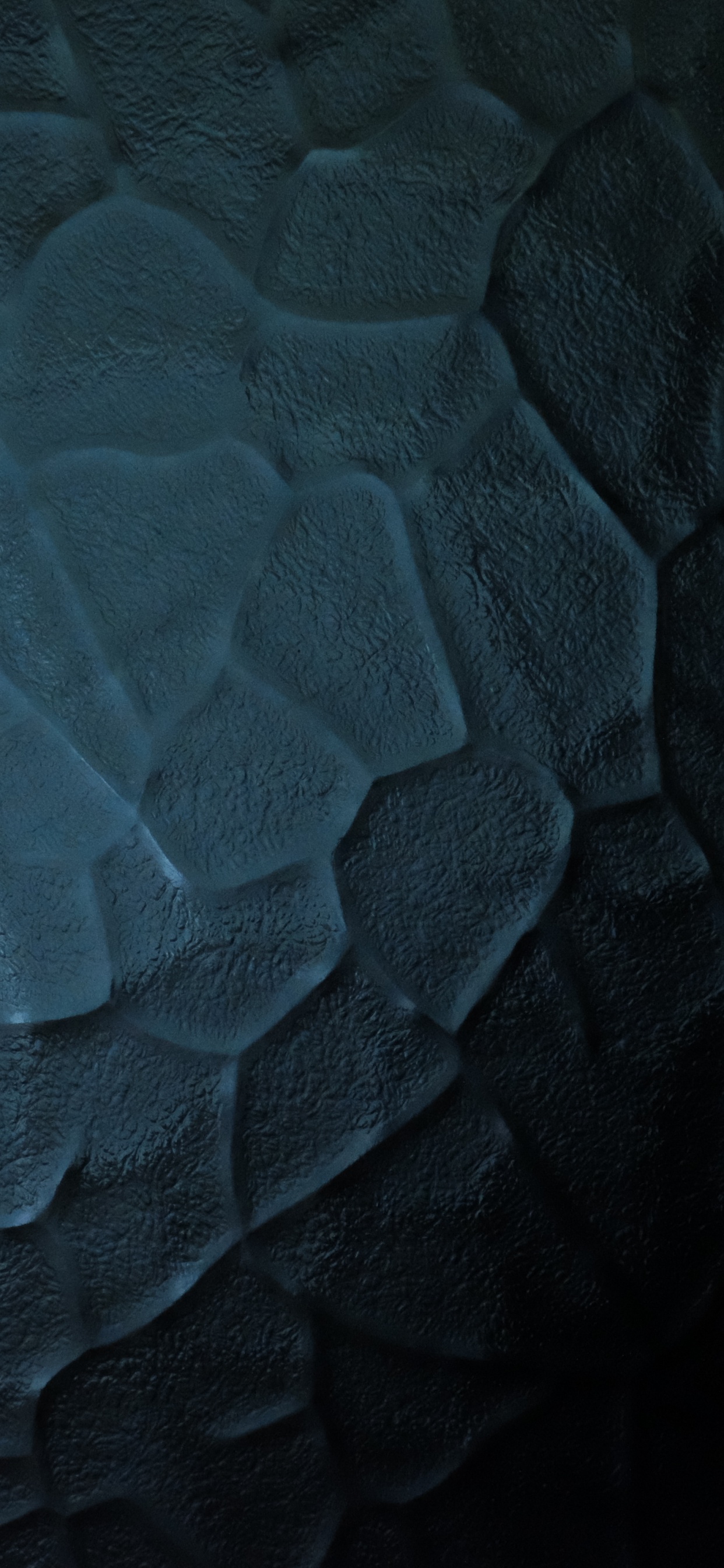 Обои свет, синий, текстура, цвет, черный в разрешении 1242x2688