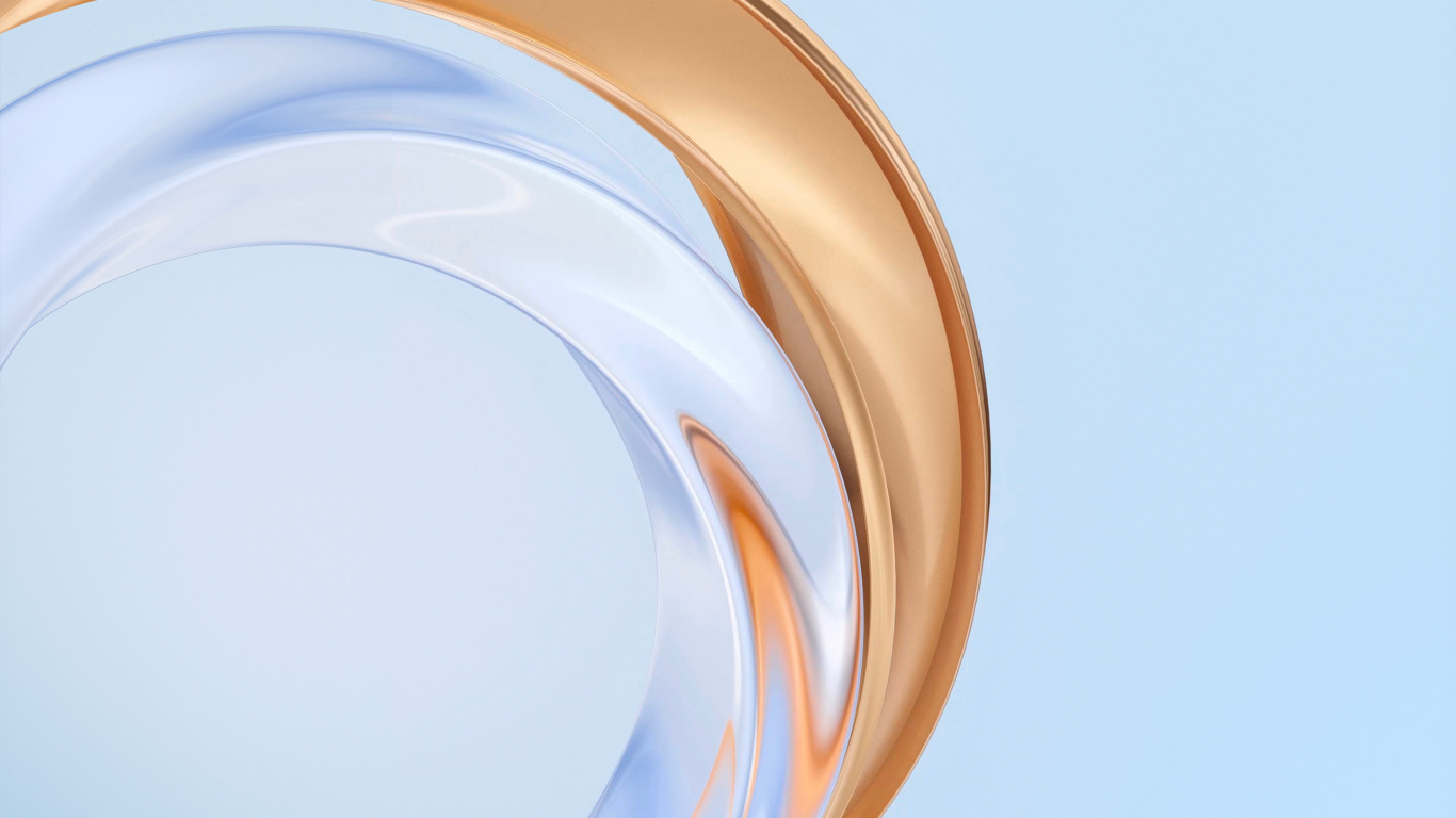 Обои честь магии5 lite 5g, честь, телефон, Оранжевый цвет, графика в разрешении 1366x768