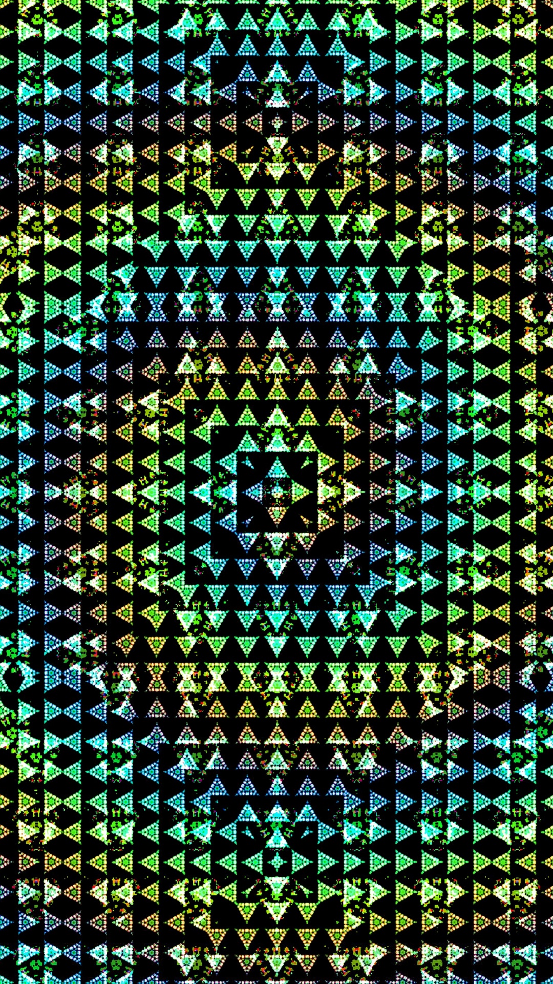 Обои узор, зеленый, наложение текстуры, текстура в разрешении 1080x1920