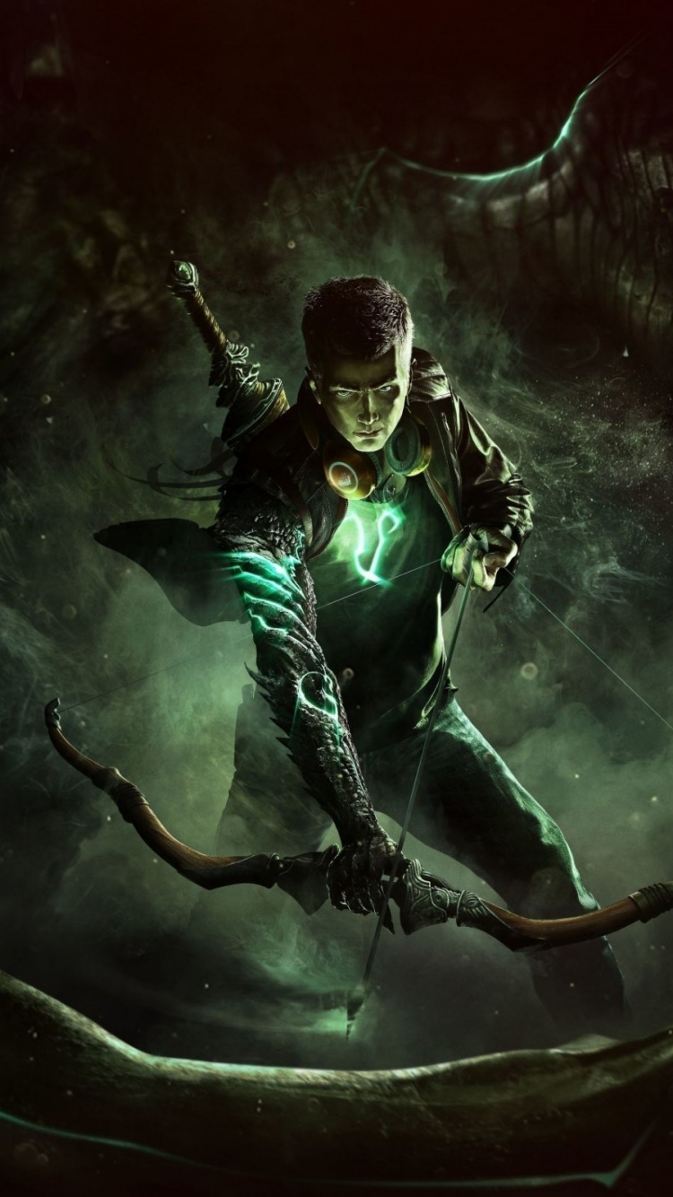 Обои характер, закаленное стекло, Майкрософт, спецэффекты, видеоэффекты в разрешении 750x1334