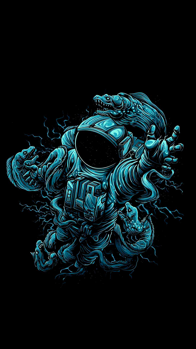 Обои космические аватарки для дискорда, космический индиго, иллюстрация, коллекция космической арки, каменный мятежник в разрешении 750x1334