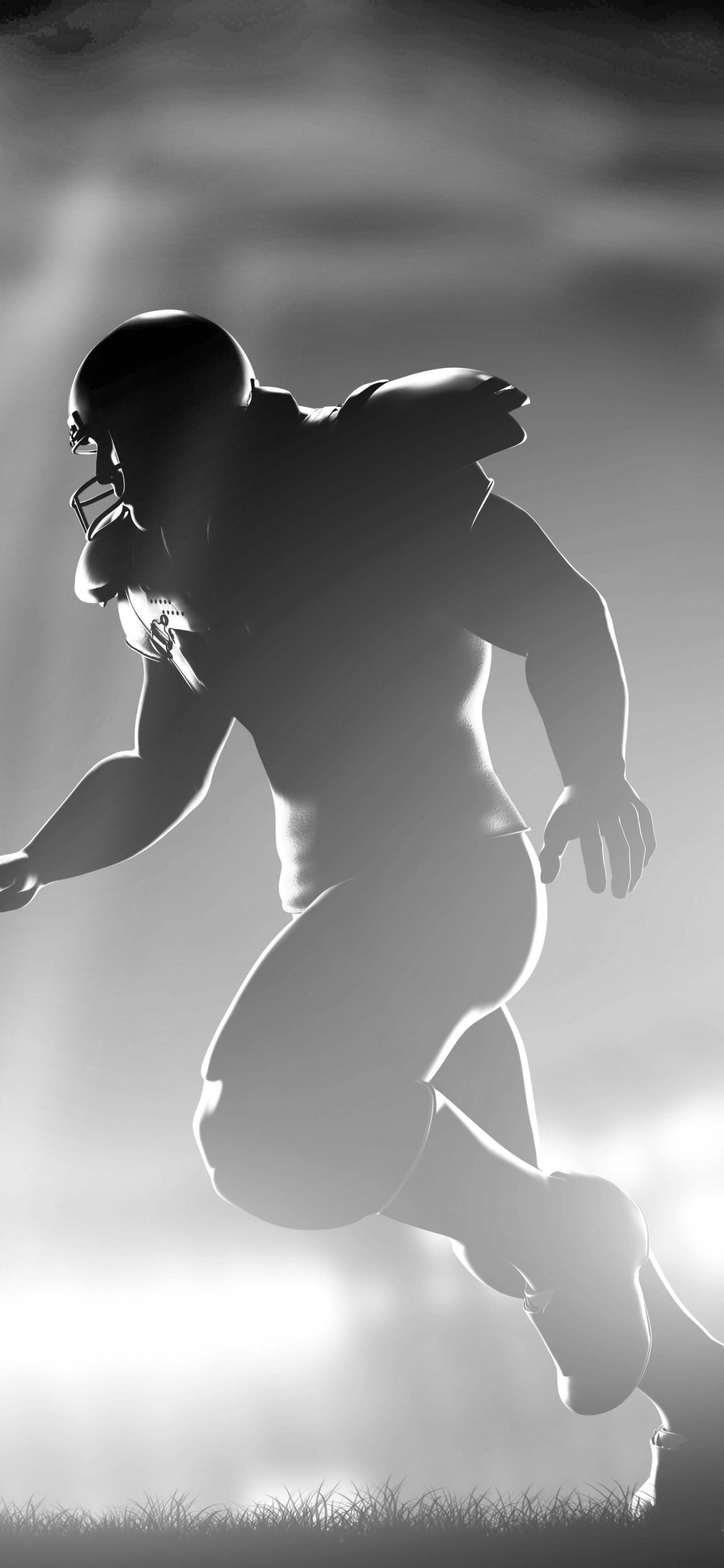 Обои Суперкубок, белые, черный, вода, монохромный в разрешении 1125x2436