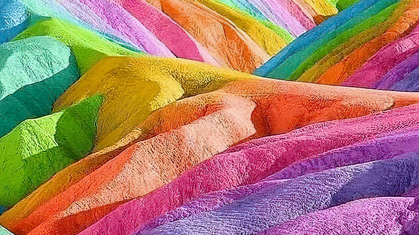 Обои радужная долина смерти, Vinicunca, Радуга, путешествие, гора в разрешении 1366x768