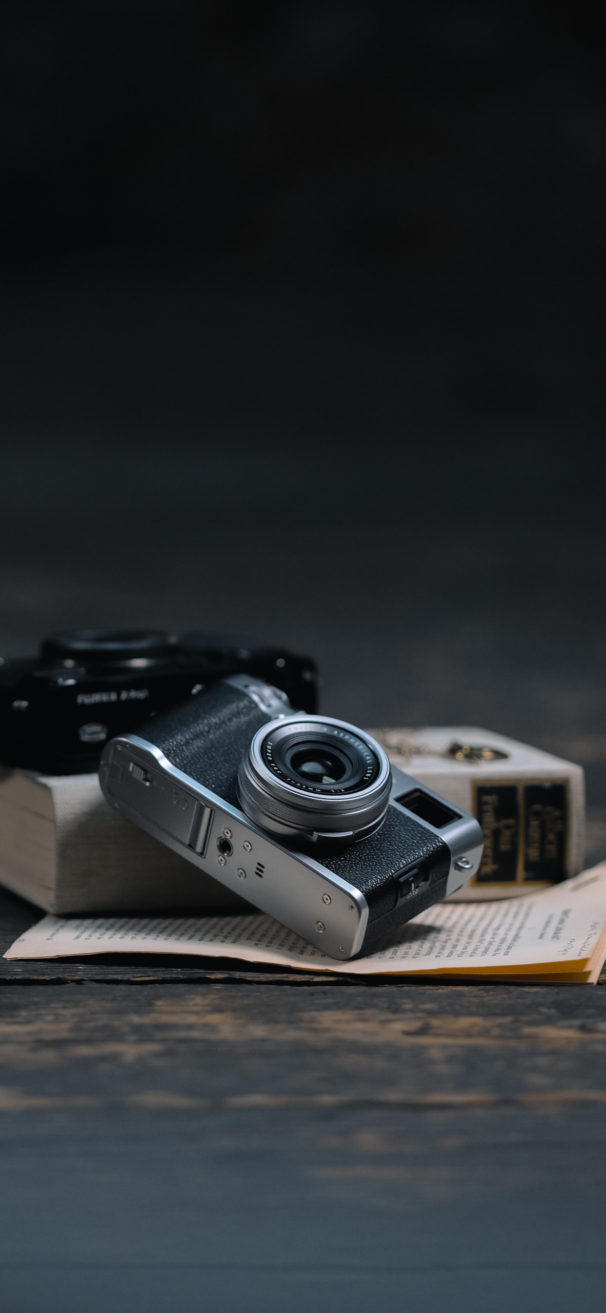 Обои цифровые зеркальные, крупный план, Канон ае-1, камера, космос в разрешении 1242x2688