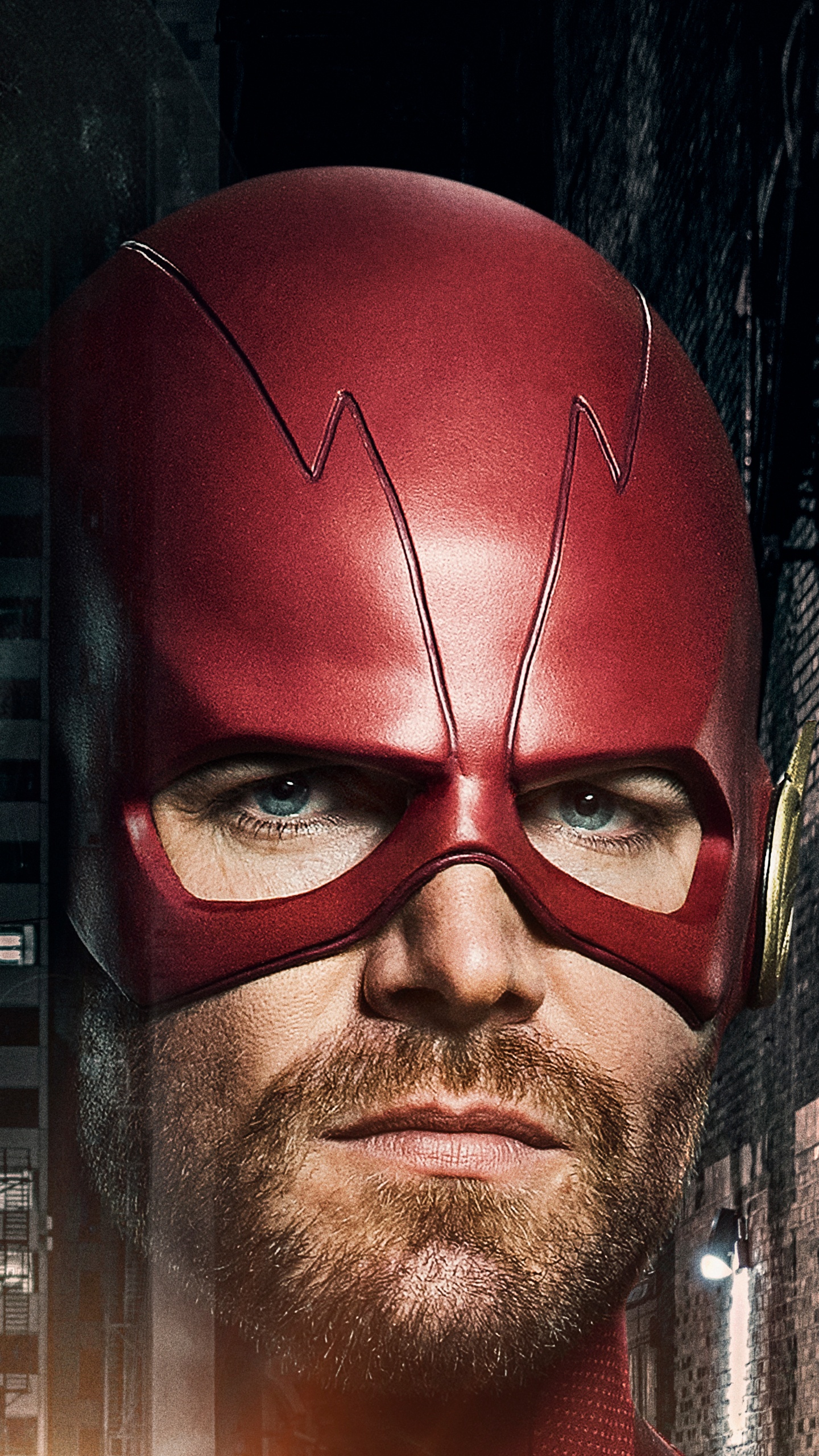 Обои Грант Гуштин, Оливер Куин, стрелка, Флэш, Стивен амелл в разрешении 1440x2560