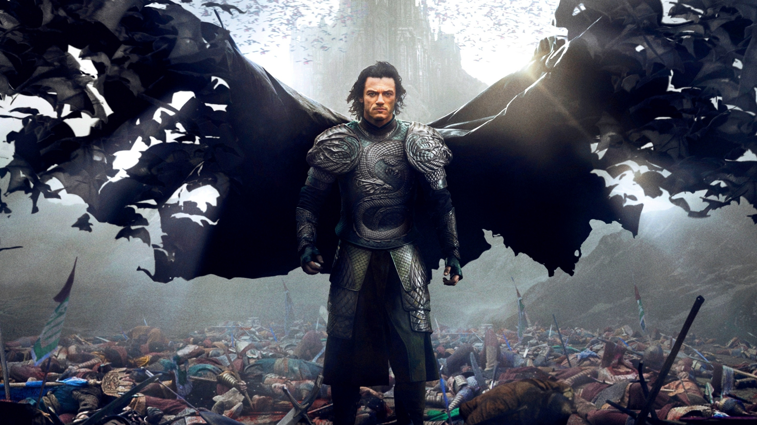 Обои Universal Pictures, Дракула, вампир, темнота, ужас в разрешении 2560x1440