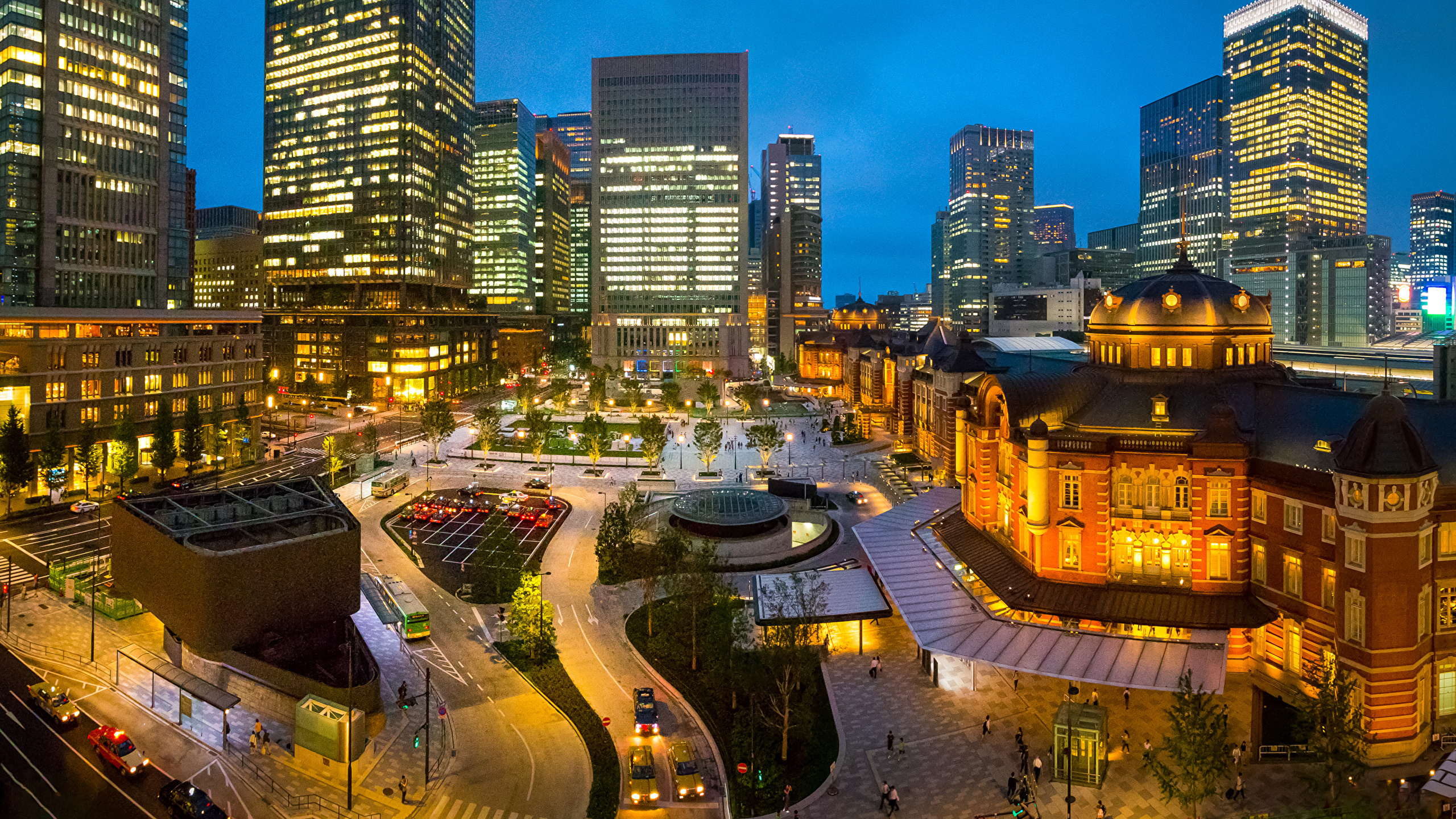 Обои Токио, город, городской пейзаж, городской район, метрополия в разрешении 2560x1440