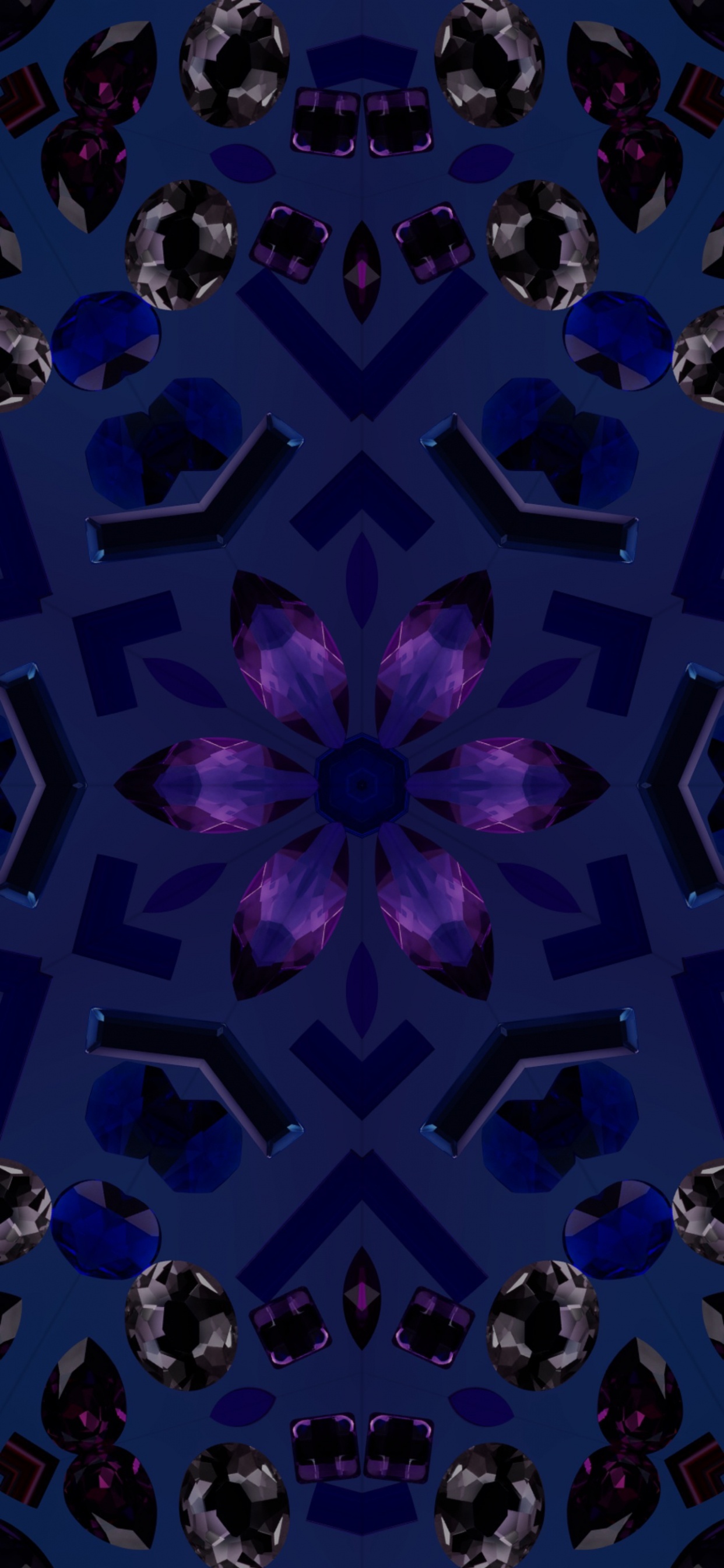 Обои яблоко, ios, калейдоскоп, apple, iOS 17 в разрешении 1242x2688