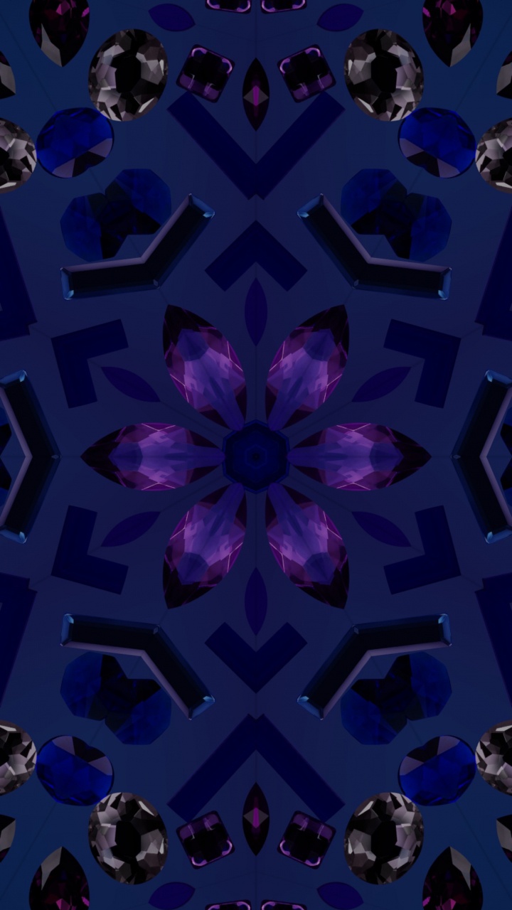 Обои яблоко, ios, калейдоскоп, apple, iOS 17 в разрешении 720x1280