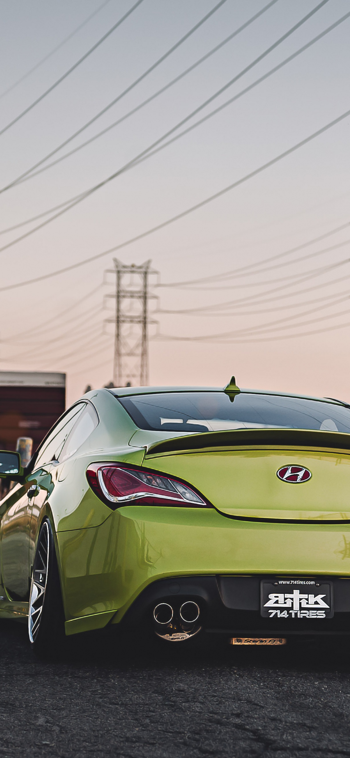 Обои Хендай Генезис Купе, авто, спорткар, Хендэ Мотор Компании, генезис в разрешении 1125x2436