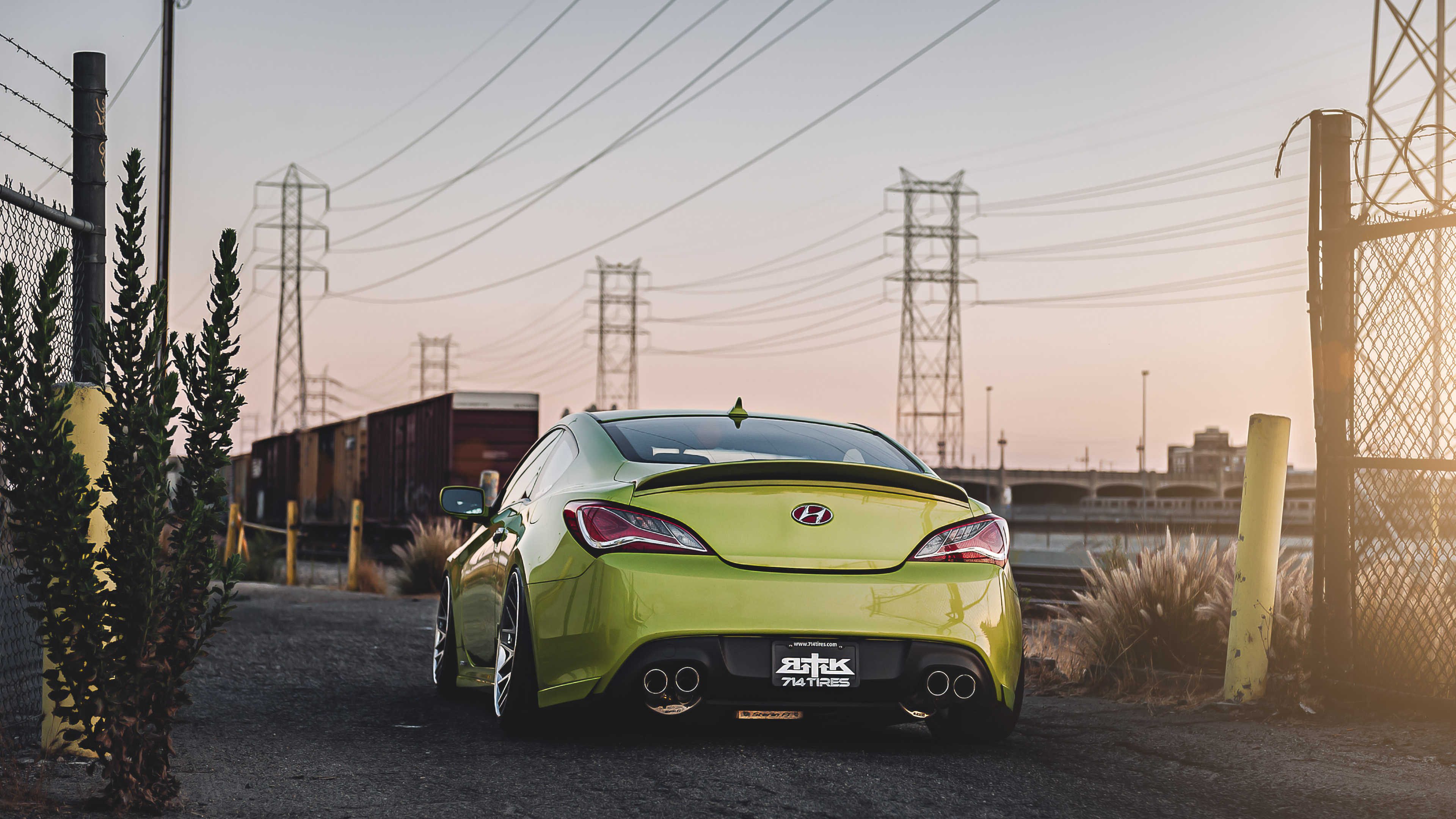 Обои Хендай Генезис Купе, авто, спорткар, Хендэ Мотор Компании, генезис в разрешении 3840x2160