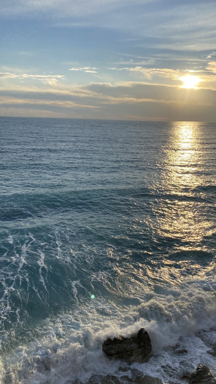 Обои море, физика, наука, облако, вода в разрешении 720x1280