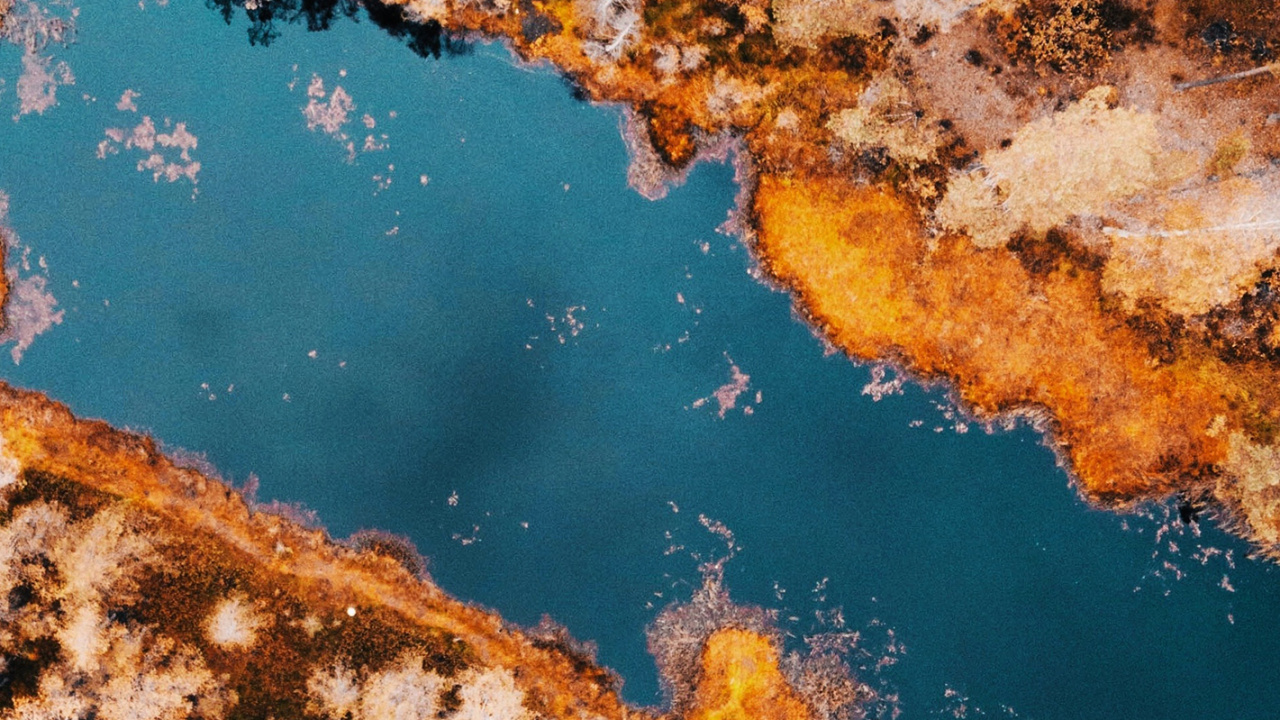 Обои отражение, вода, гидроресурсы, лазурный, природный ландшафт в разрешении 1280x720