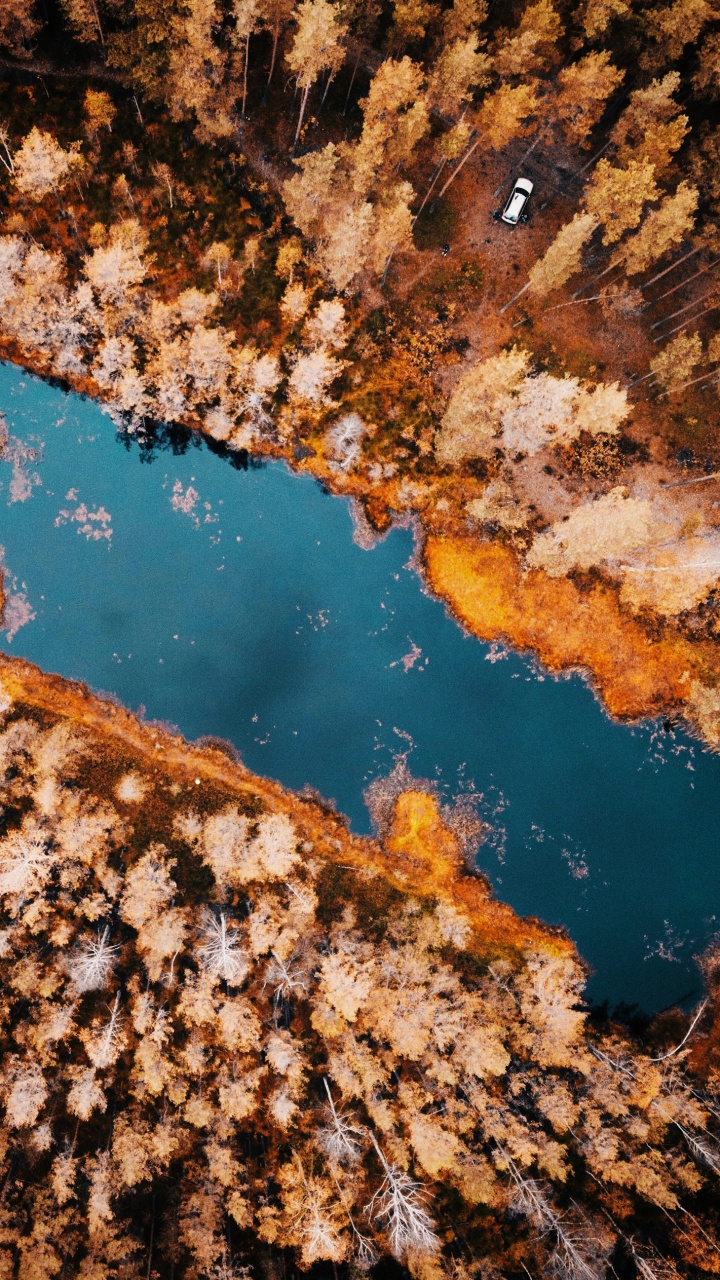 Обои отражение, вода, гидроресурсы, лазурный, природный ландшафт в разрешении 720x1280