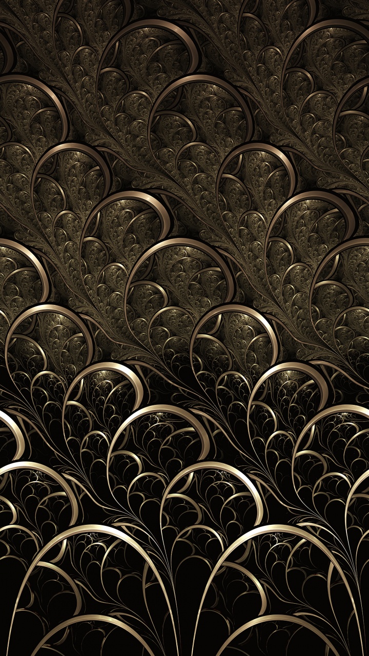 Обои растение, трава, визуальное искусство, Рисунок М, узор в разрешении 720x1280