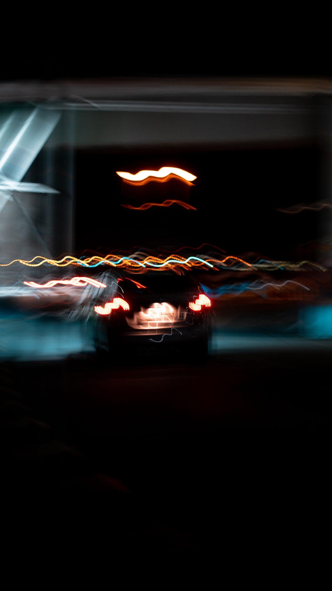 Обои свет, темнота, освещение, ночь, тепло в разрешении 1080x1920