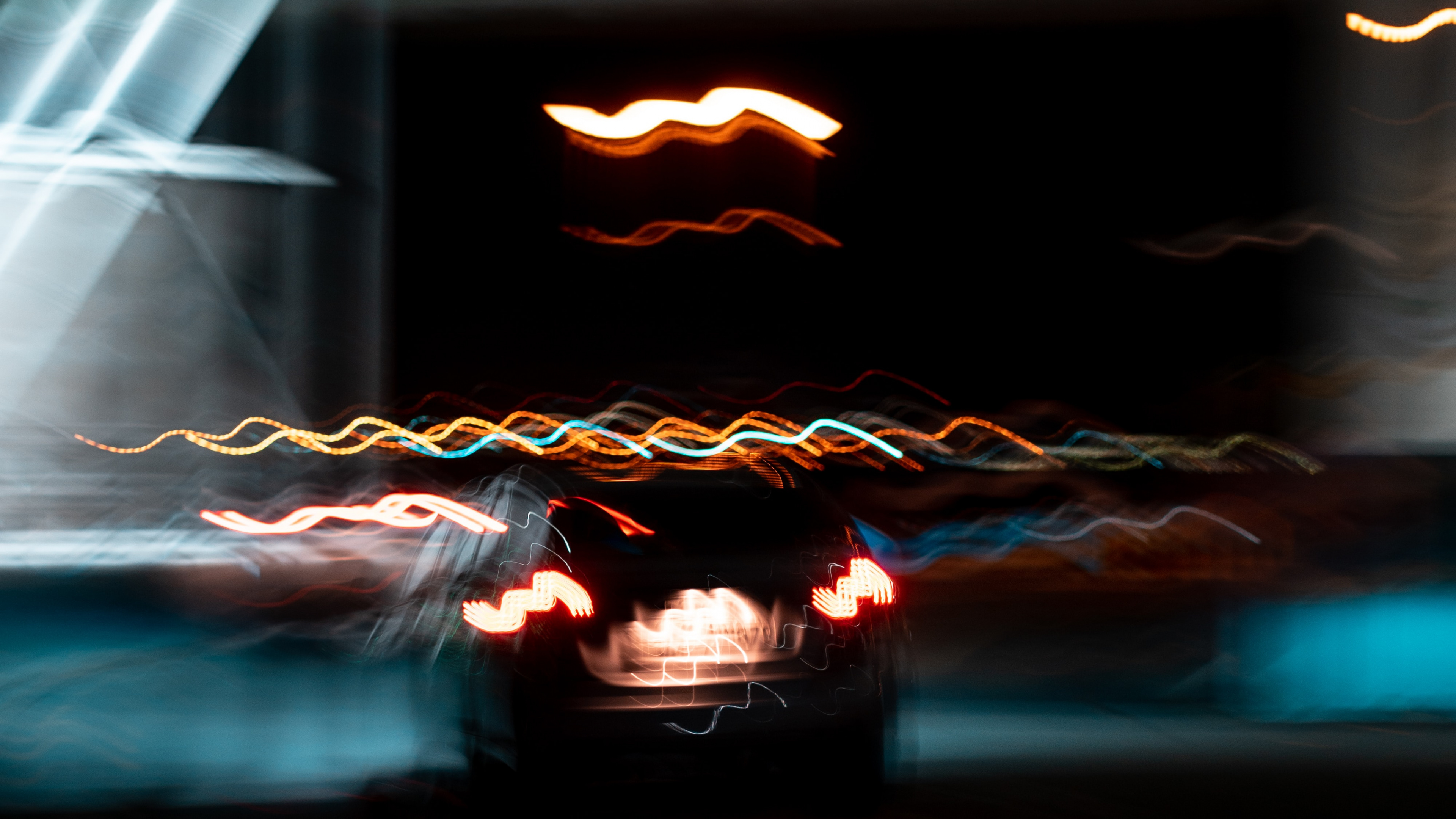 Обои свет, темнота, освещение, ночь, тепло в разрешении 3840x2160