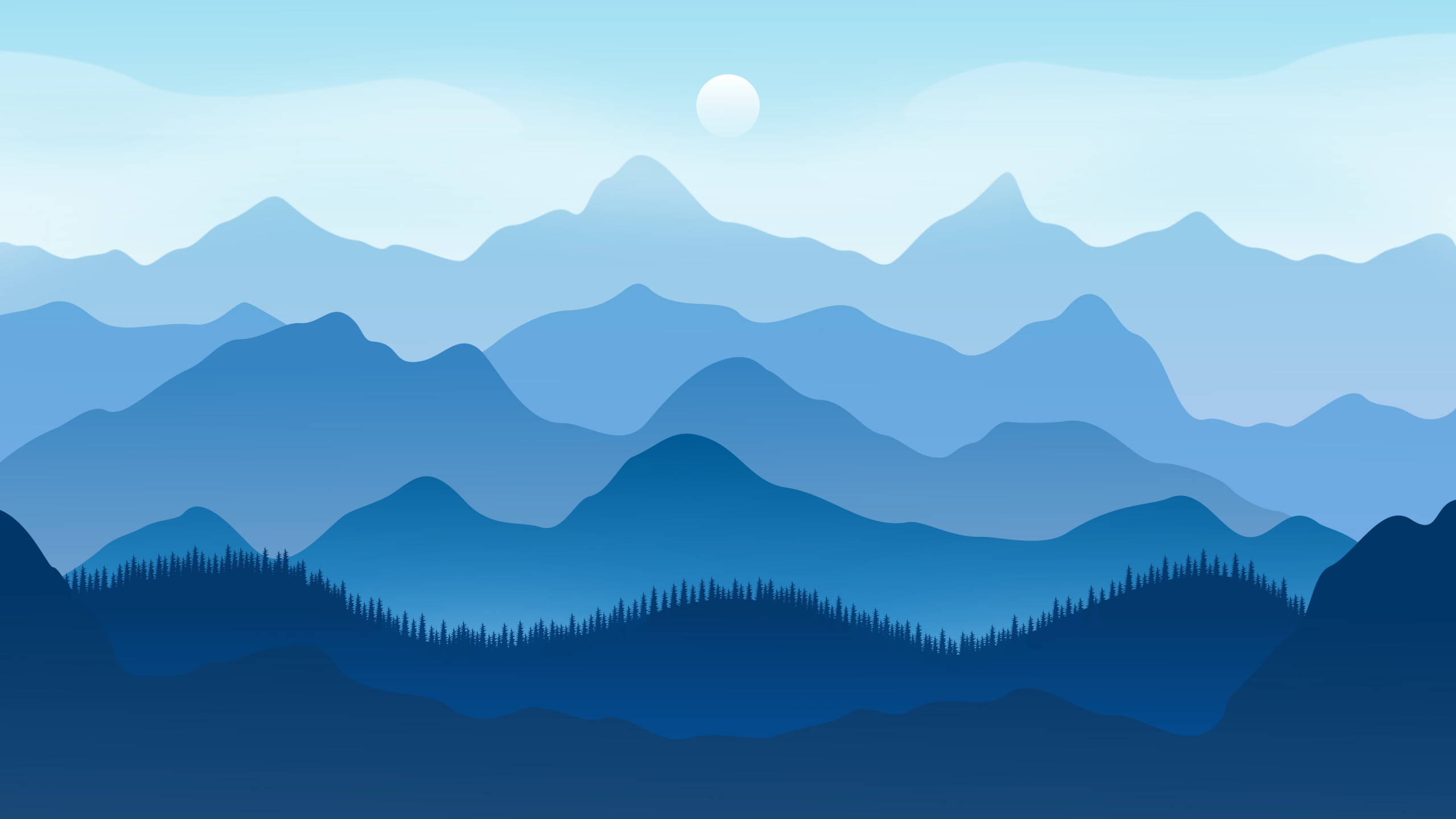 Обои облако, гора, атмосфера, дневное время, экорегион в разрешении 2560x1440