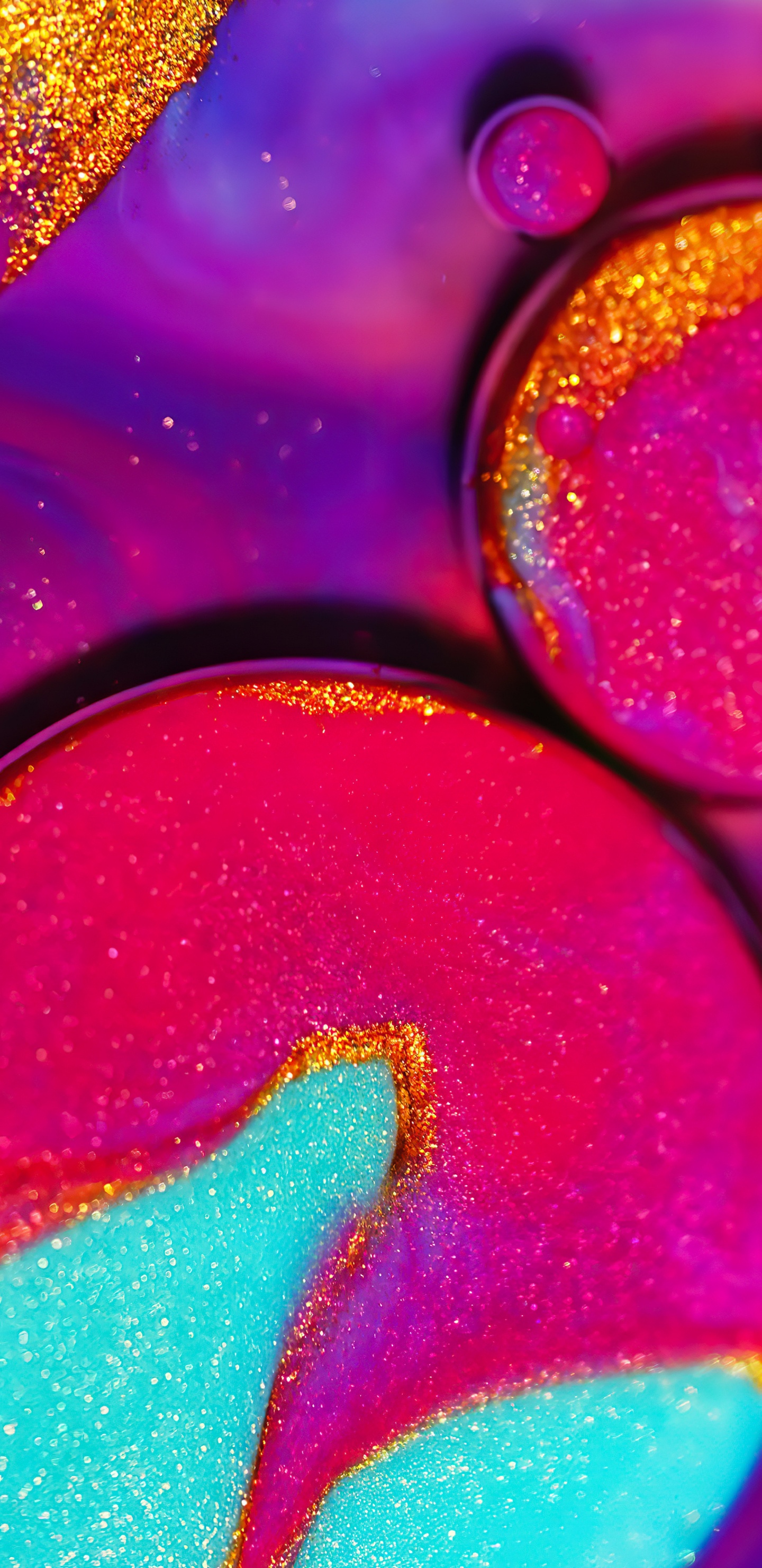 Обои свет, визуальное искусство, м-027, красочность, жидкий в разрешении 1440x2960