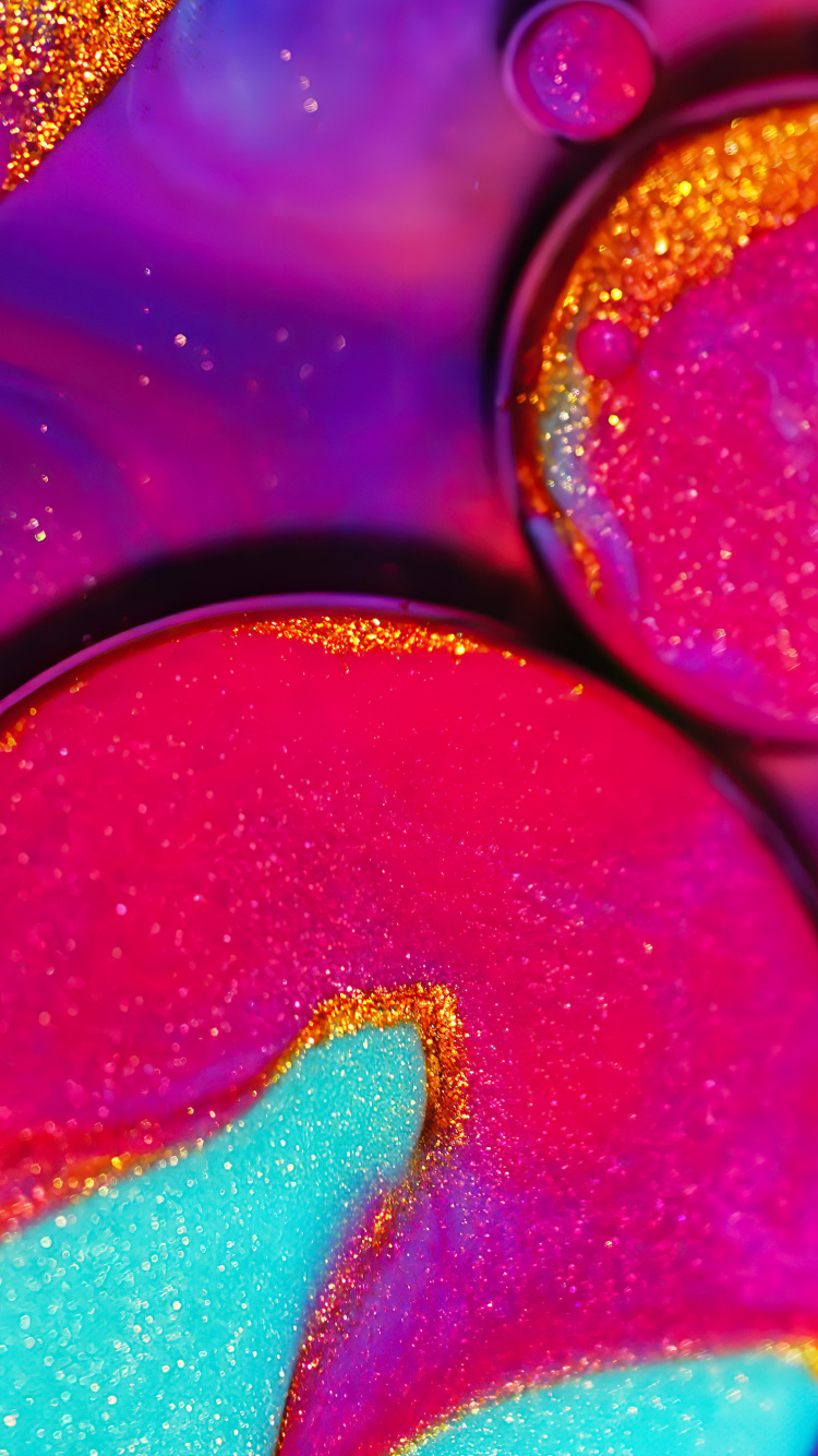 Обои свет, визуальное искусство, м-027, красочность, жидкий в разрешении 750x1334