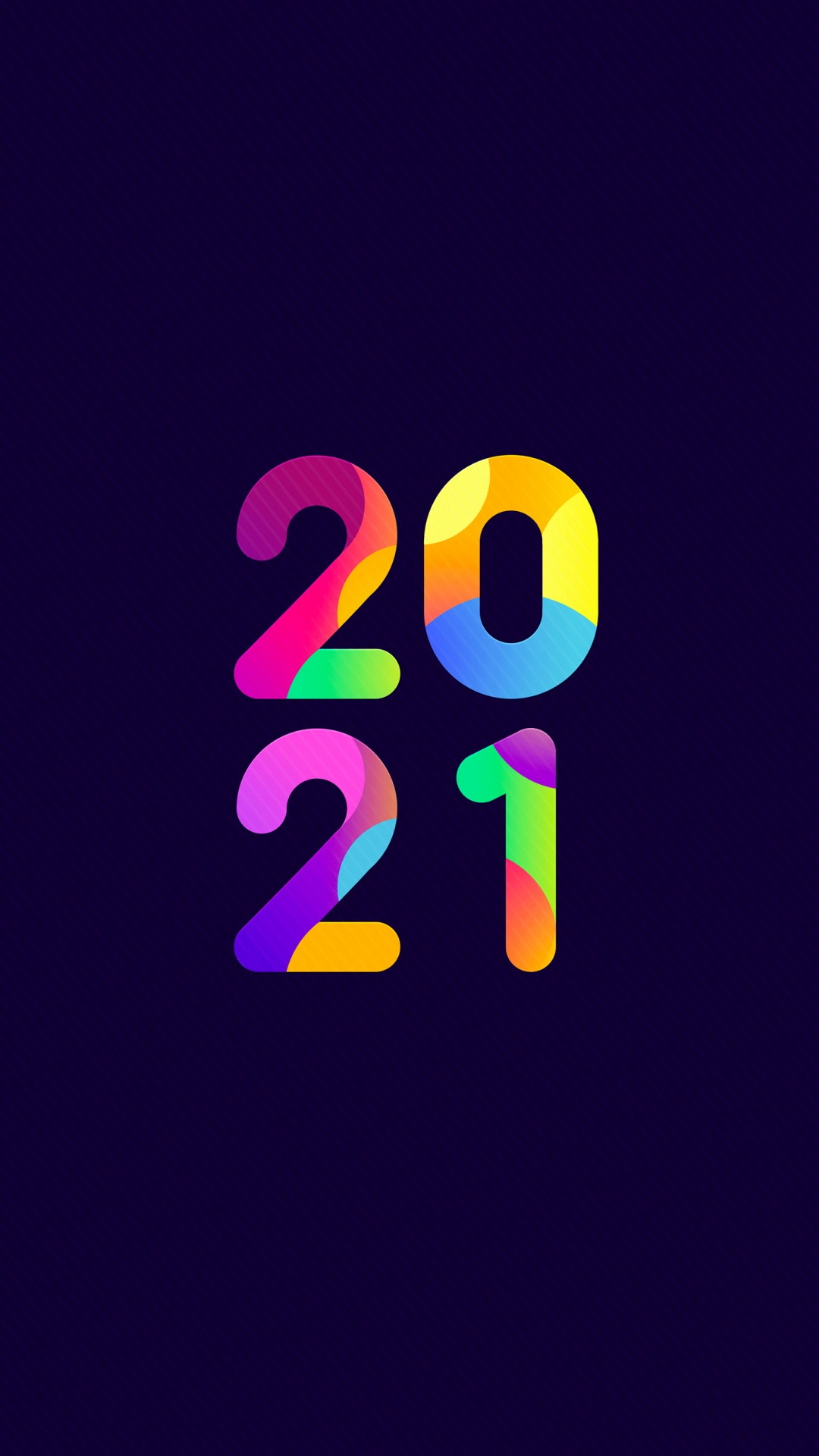 Обои Новый год, Рождество, 2021, графический дизайн, лого в разрешении 1080x1920