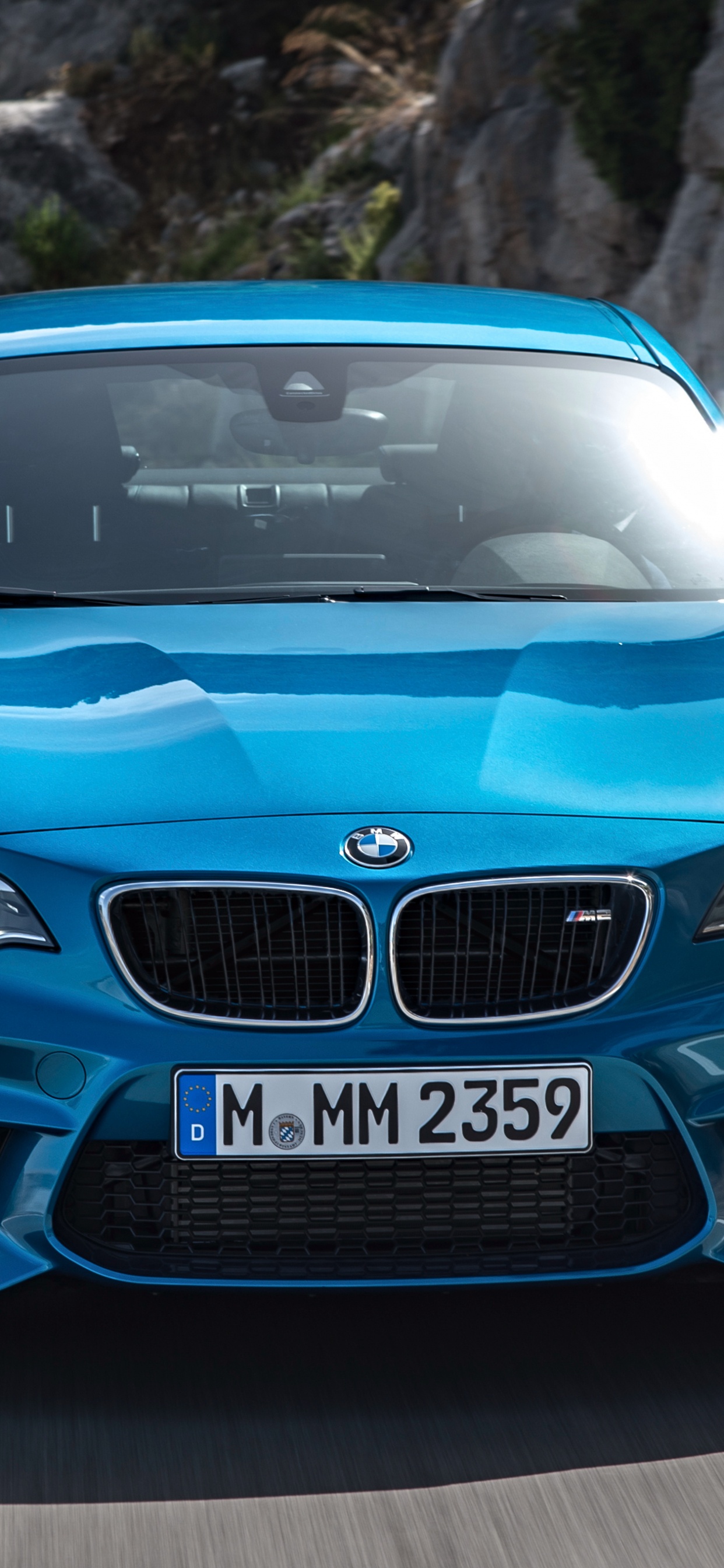 Обои bmw, авто, bmw m3, синий, синий цвет в разрешении 1242x2688