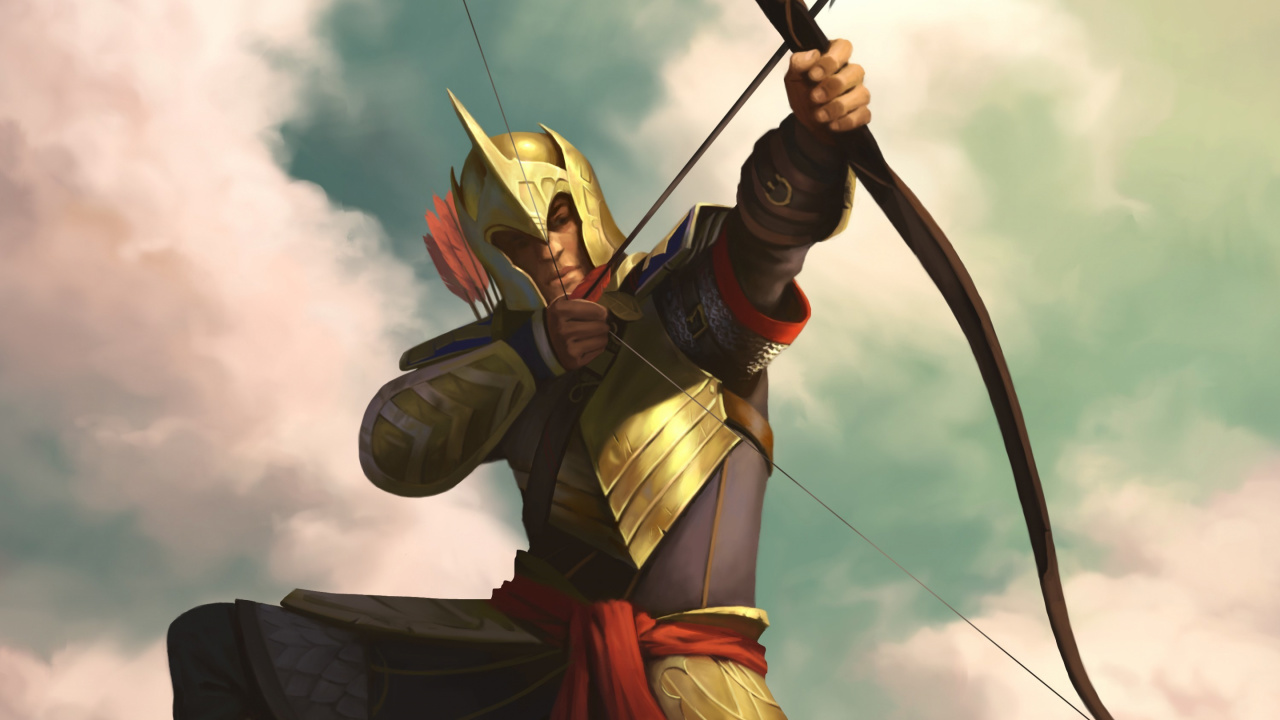 Обои леголас, Хоббит, Властелин Колец, копье, авантюрист в разрешении 1280x720