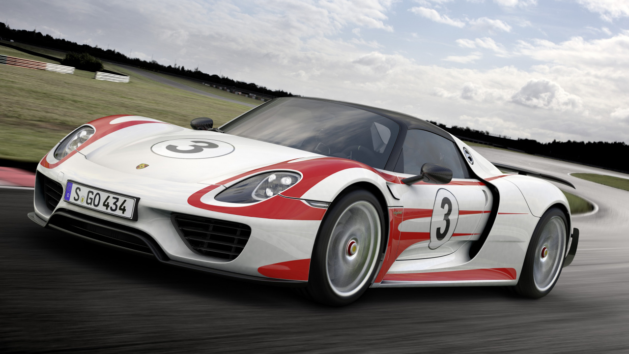 Обои Порше, международный автосалон в Германии, авто, спорткар, суперкар в разрешении 1280x720