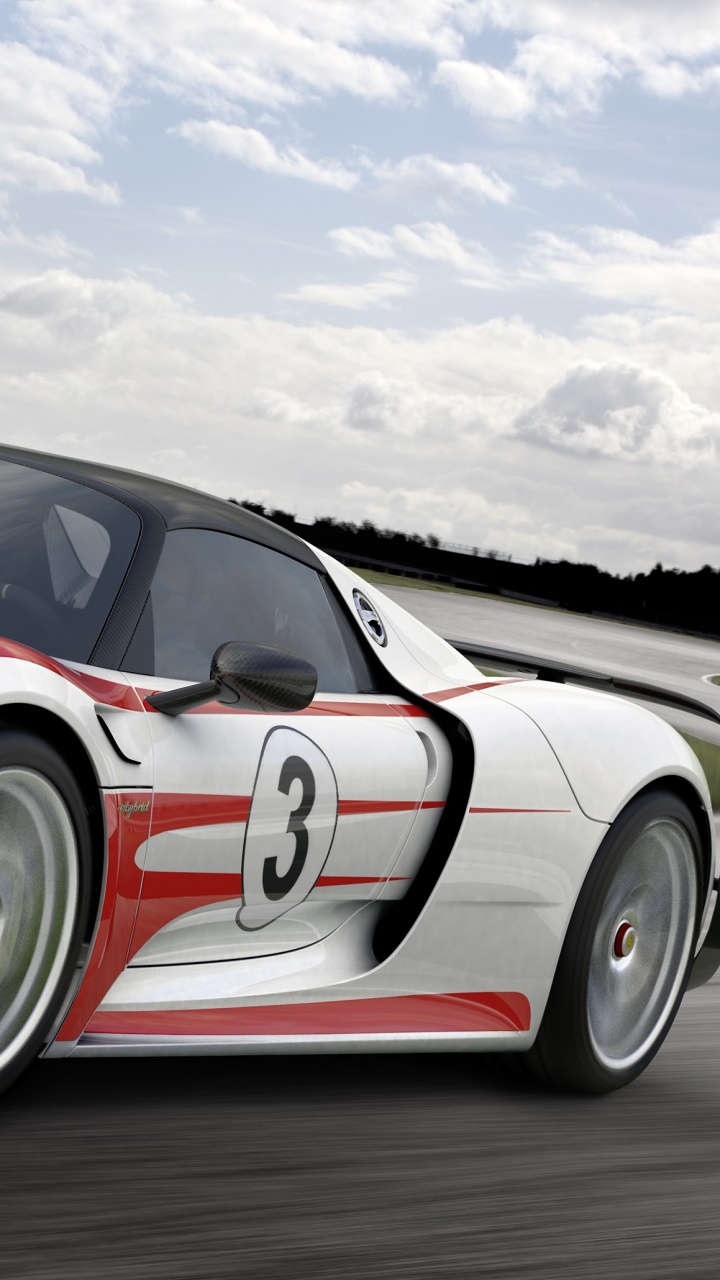 Обои Порше, международный автосалон в Германии, авто, спорткар, суперкар в разрешении 720x1280