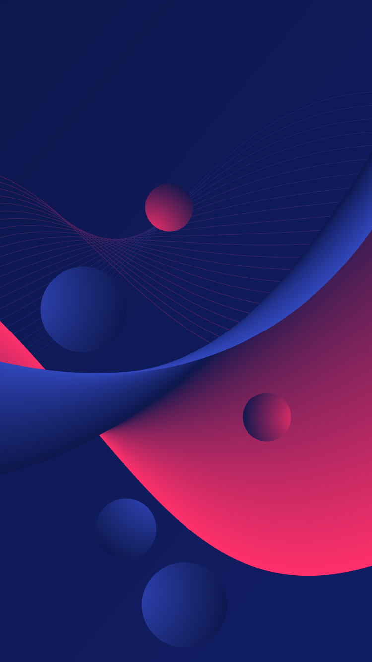 Обои Фиолетовый, красочность, пурпур, розовый, арт в разрешении 750x1334