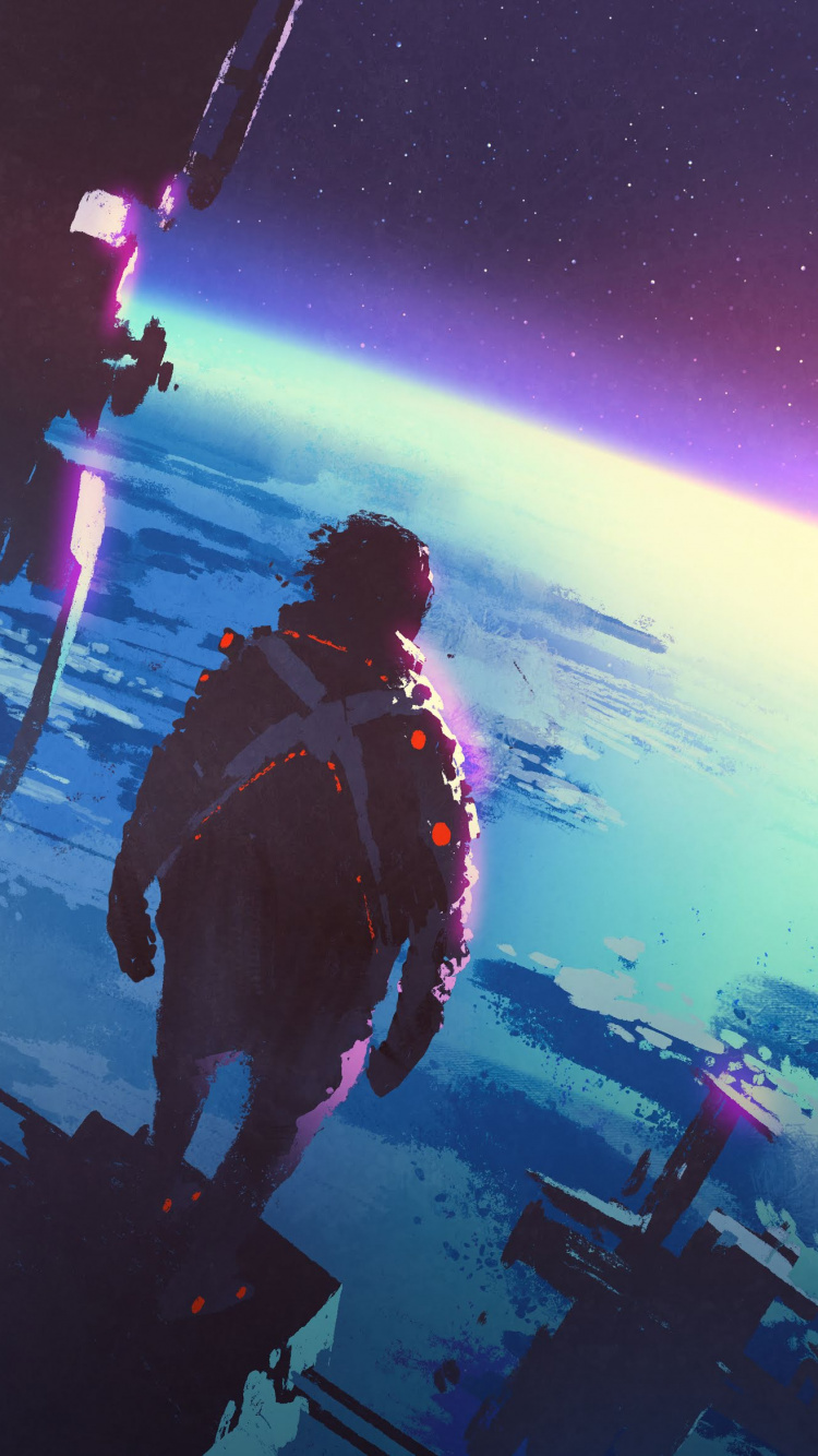 Обои Huawei, Honor Play, Научная фантастика, сознание и научная фантастика, фикция в разрешении 750x1334